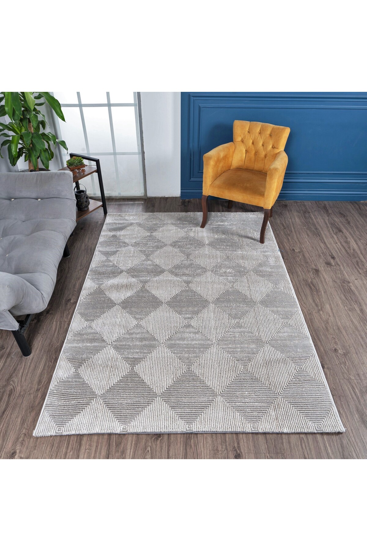 Comfort 4586 Beige Soft Textured Living Room Kitchen Corridor Living Room Woven Machine Rug