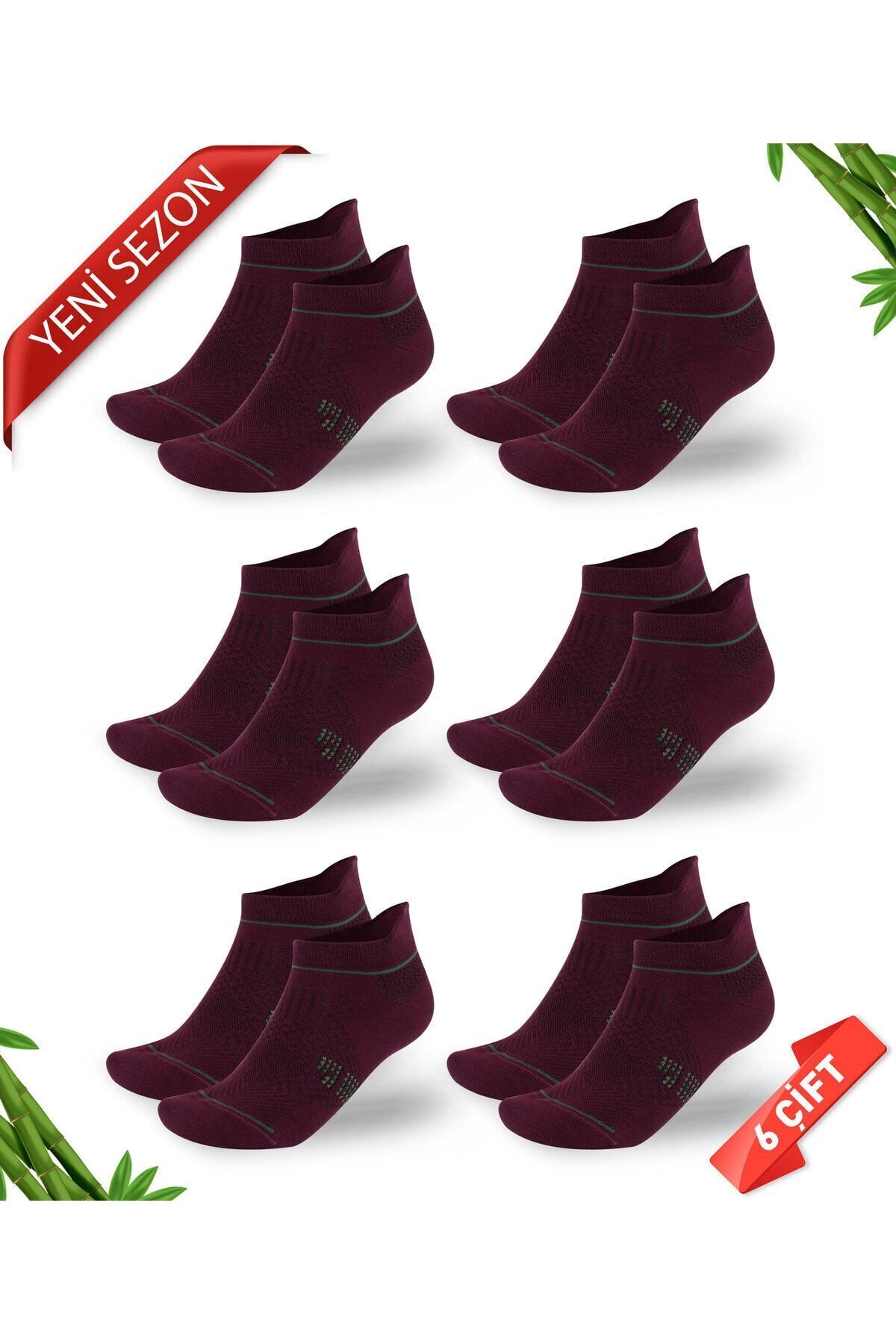 Premium Seamless Eared Bamboo Super Booties Socks
