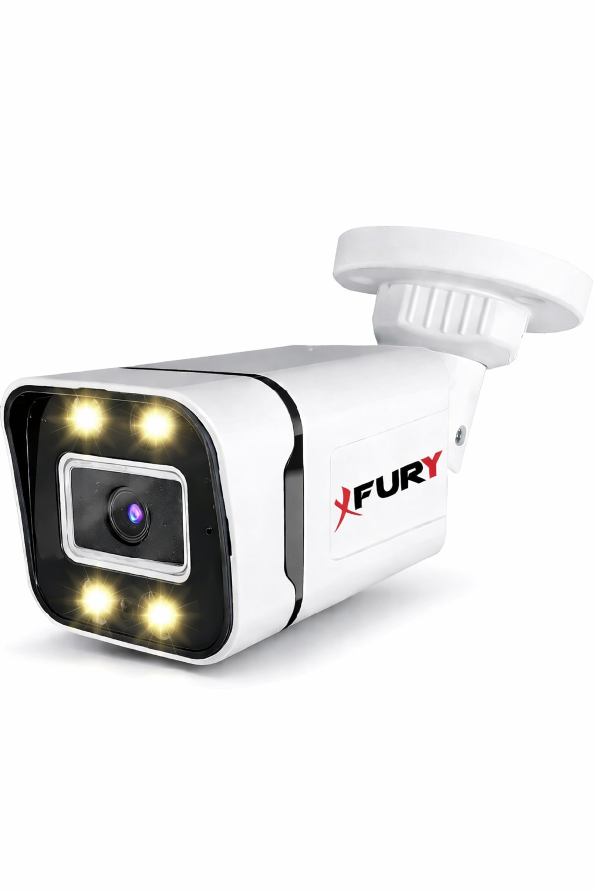 FURY 5mp Lens 1080p 4 x Ultra Led Gece Renkli Full HD Suya Dayanıklı Güvenlik Kamerası