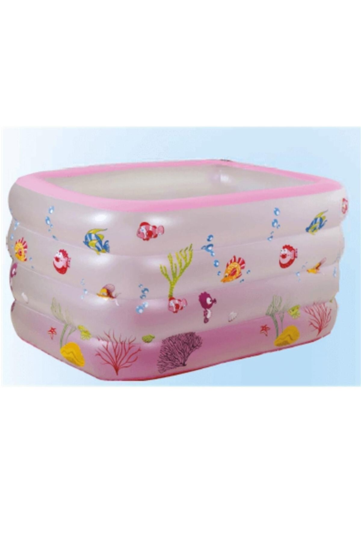 1909089, Deep Inflatable Family Pool 140x100x70cm