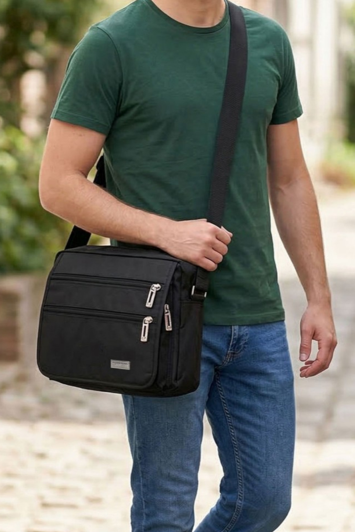 Lederax  Seventeen Büyük Çapraz Askılı Postacı Çantası 2246