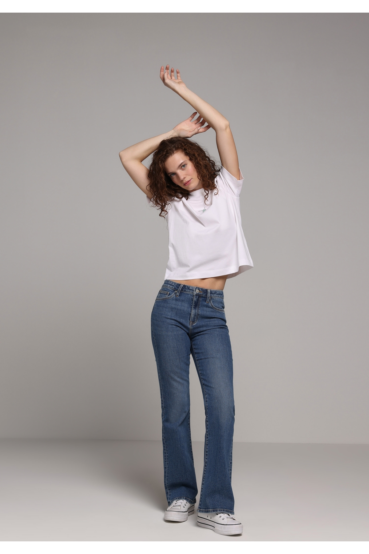 Colin’s  Regular Fit Kadın Light İndigo Denim Jean Pantolon - Görsel 3