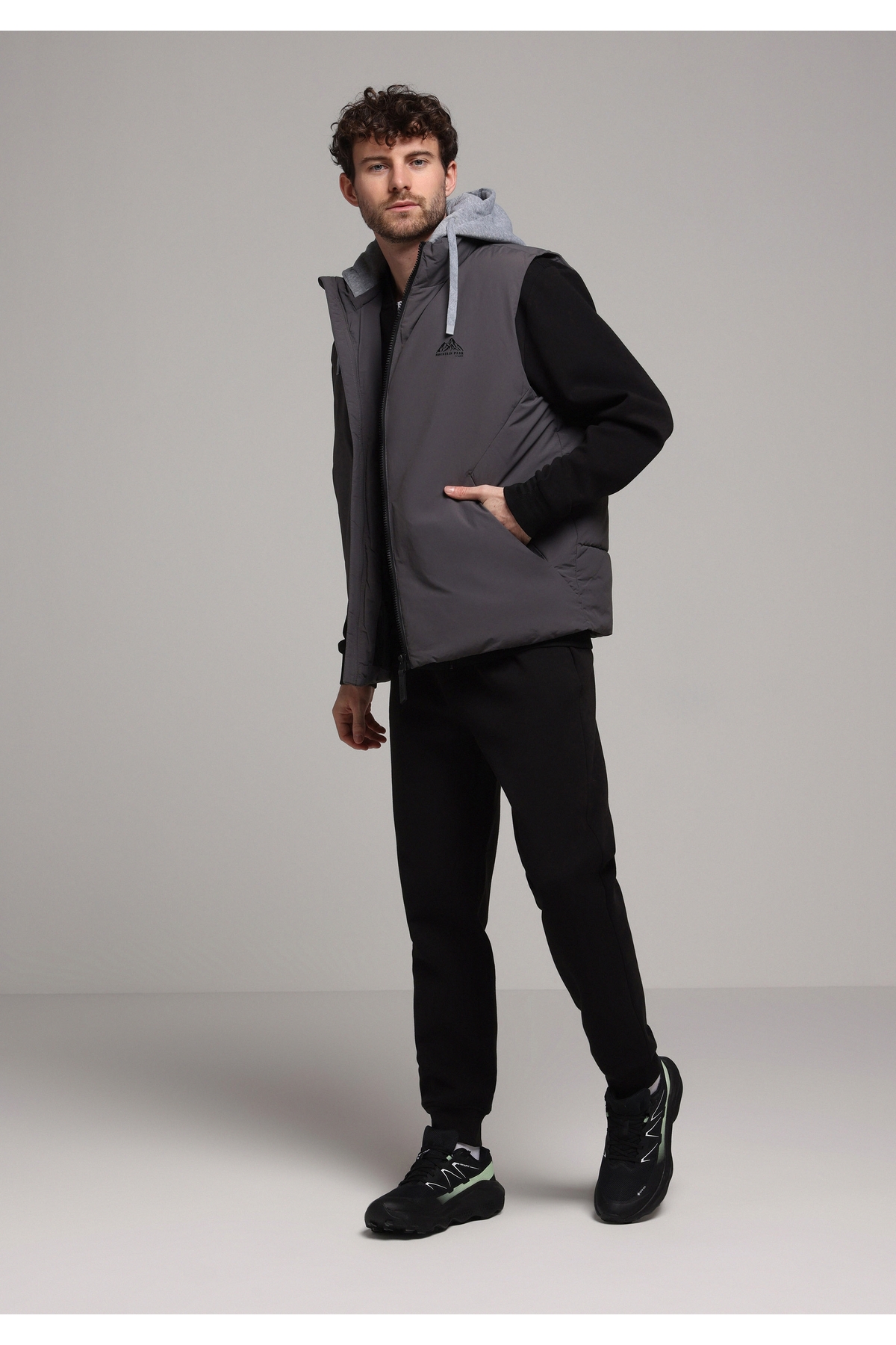 Colin’s  Regular Fit Erkek Gri Yelek - Görsel 3