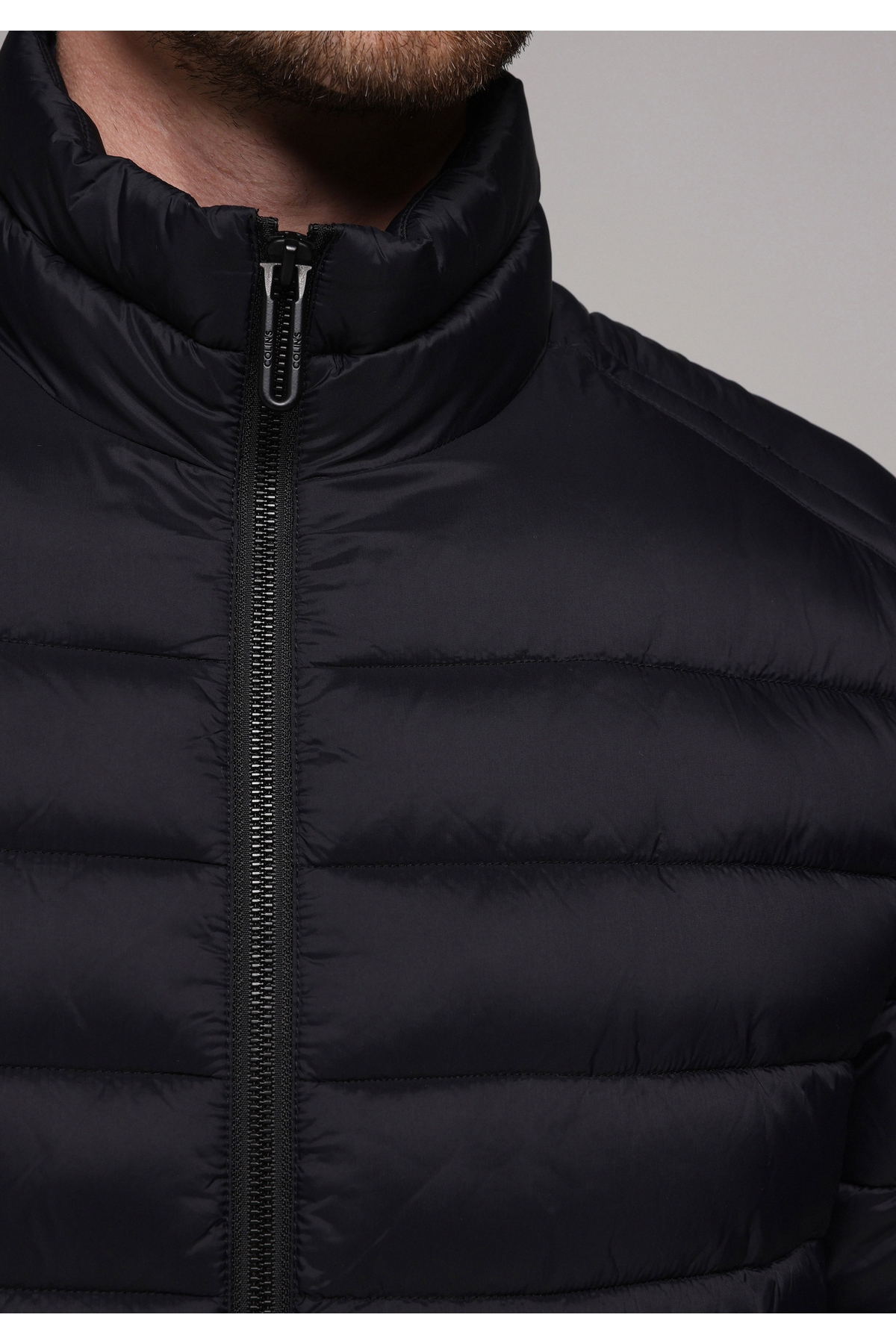 Colin’s  Slim Fit Erkek Siyah Mont - Görsel 5