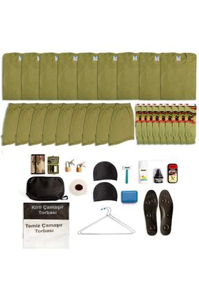 KORDAK 9'lu Temel Asker Kolisi - Bedelli Asker Malzemeleri Seti - Bedelli Ask...