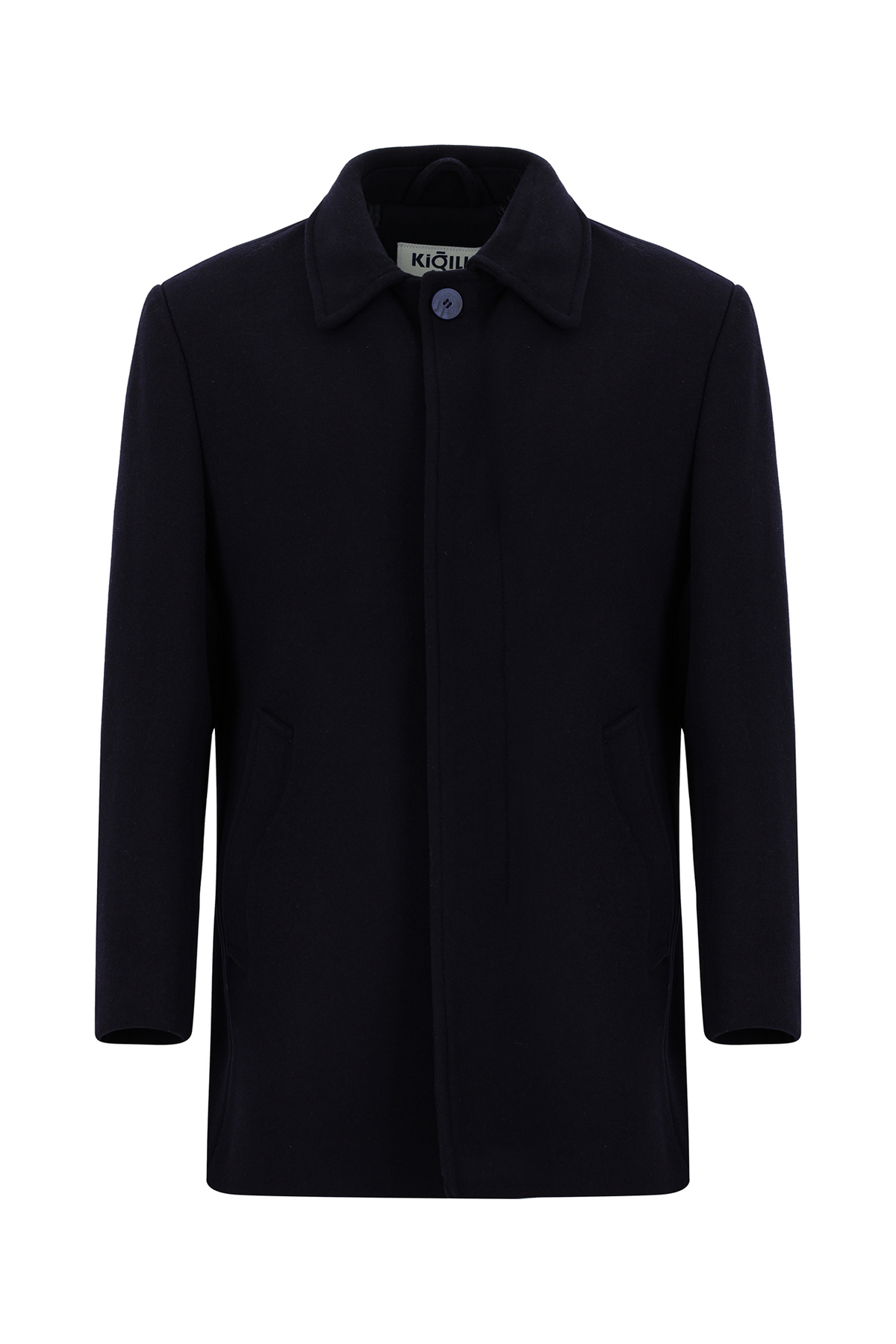 Kiğılı  Yünlü Klasik Kaban - Görsel 6