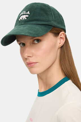 Ucla SUAVE Yeşil Baseball Cap Nakışlı Unisex Şapka