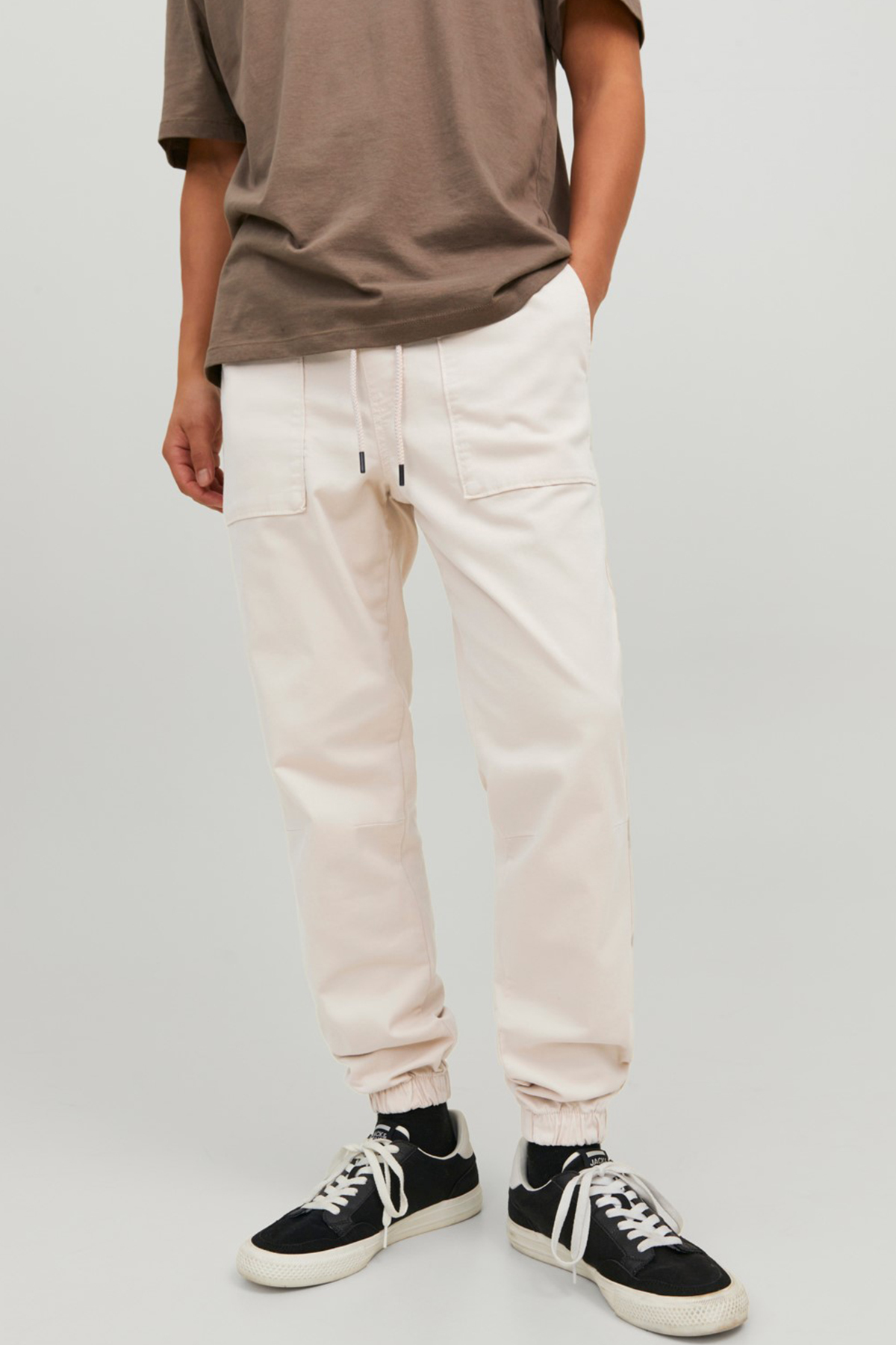 شلوار مردانه جک اند جونز بژ کد ۱۲۲۲۹۷۱۲ جک اند جونز شلوار اسپرت Jack & Jones