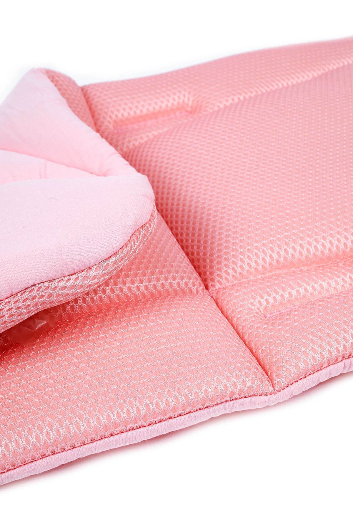 ubeybi Çift Taraflı Bebek Arabası Minderi - 3D Nefes Alan Pamuklu Oto Koltuğu ve Puset Şiltesi fotoğrafı 7 (önizleme)