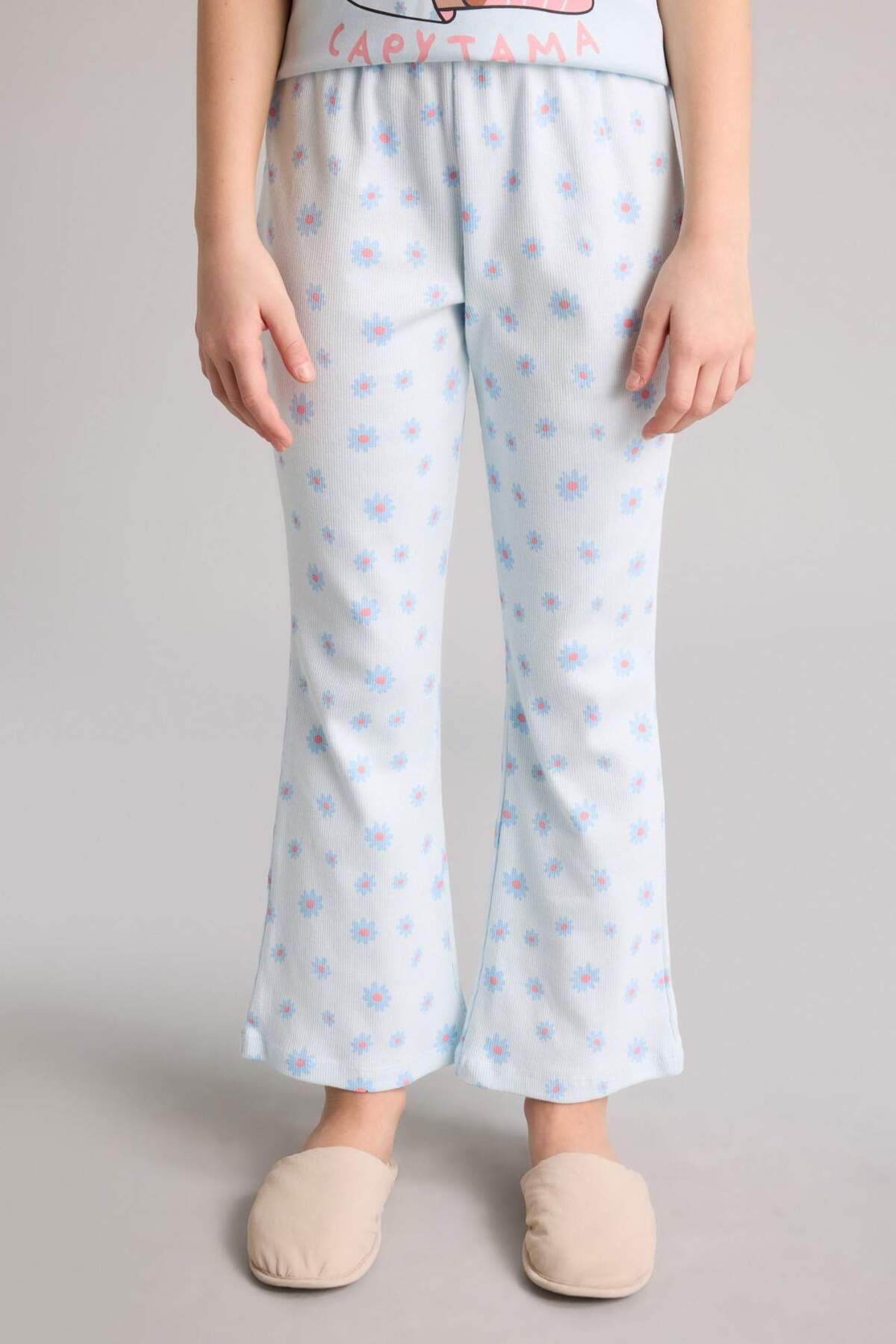 Defacto %100 Pamuklu 2'li Pijama Takımı Kız Çocuk H0152A826SP fotoğrafı 5 (önizleme)