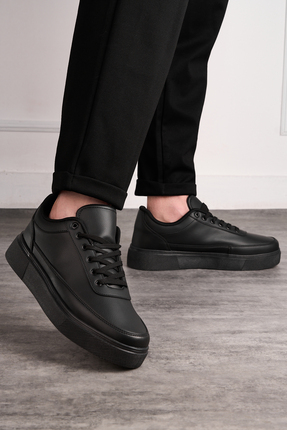 E SPORT Siyah Günlük Erkek Sneaker Ayakkabı -182
