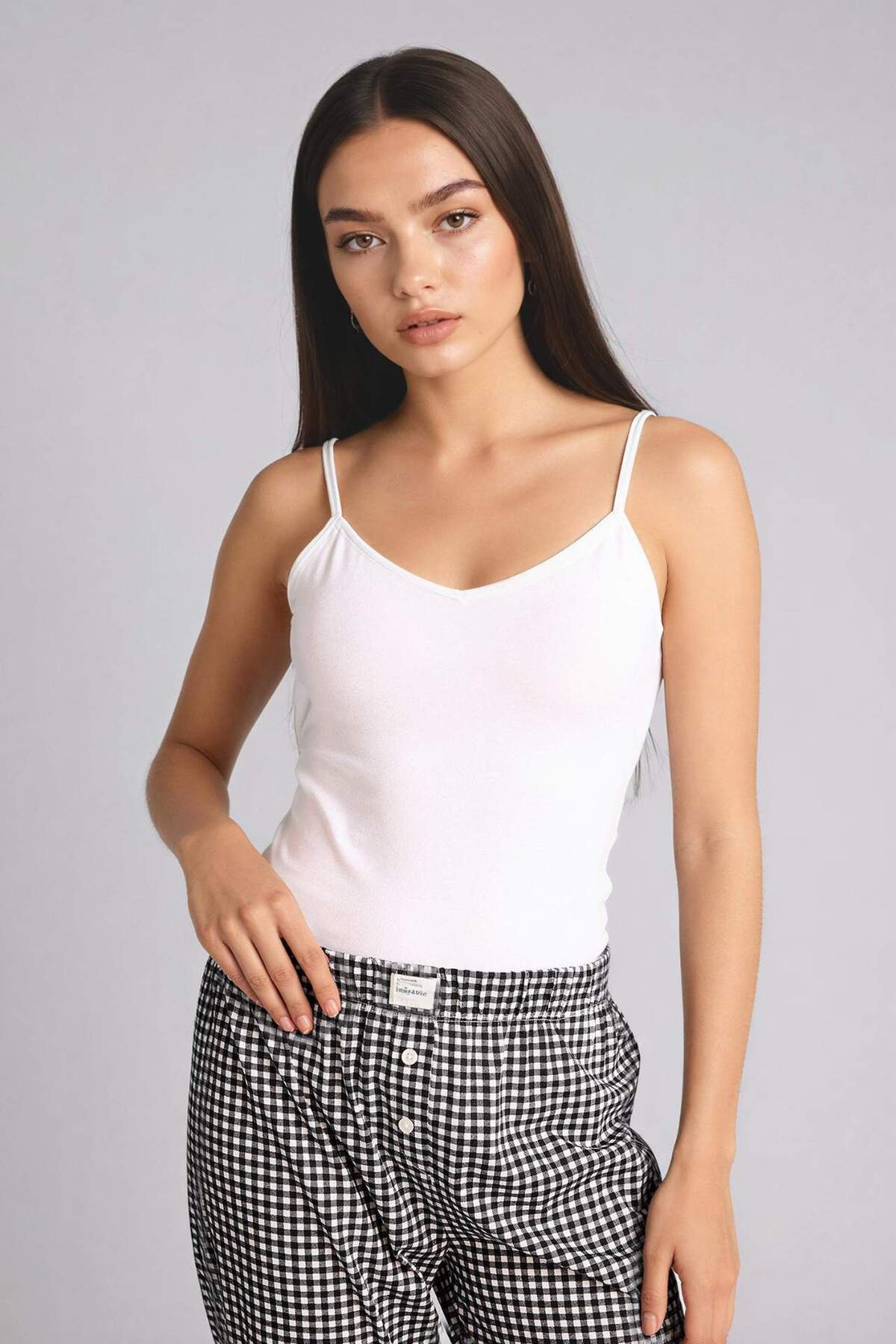 DeFacto Regular Fit 2'li Atlet G8219AX26SP görsel 4