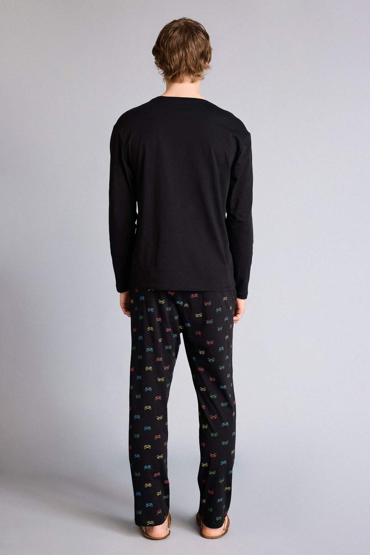 DeFacto Regular Fıt Uzun Kollu 2'li Takım G8125AX26SP görsel 7