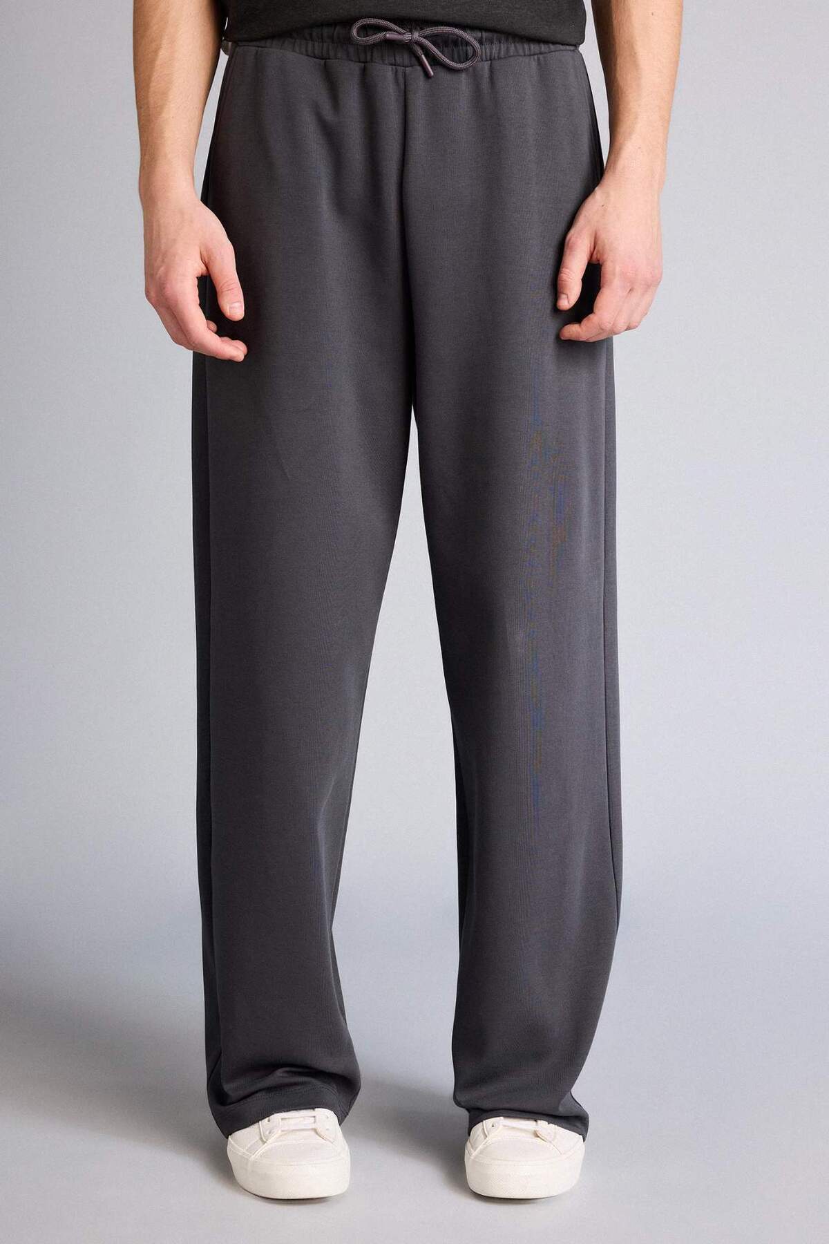 DeFacto BAGGY Fit Geniş Paça Pantolon H3094AX26SP görsel 3