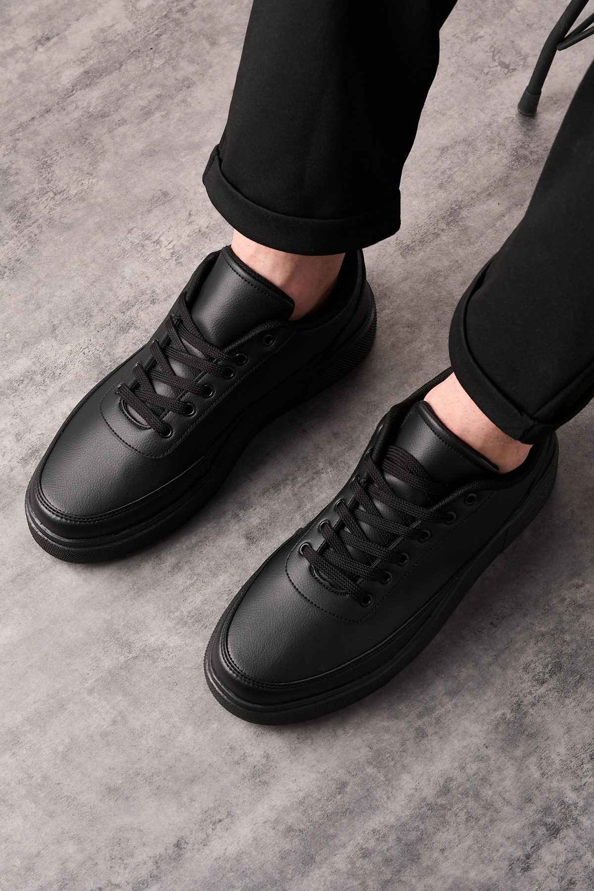 E SPORT  Siyah Günlük Erkek Sneaker Ayakkabı -182 - Görsel 3