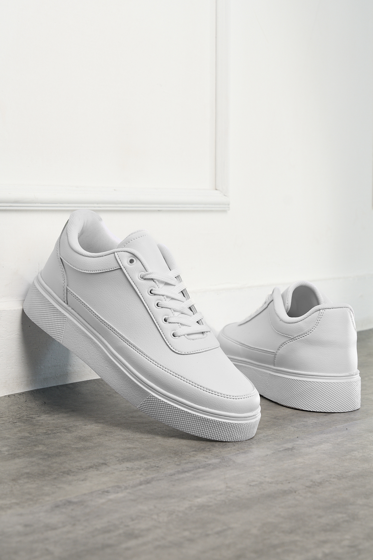 E SPORT  Beyaz Günlük Erkek Sneaker Ayakkabı -182 - Görsel 4