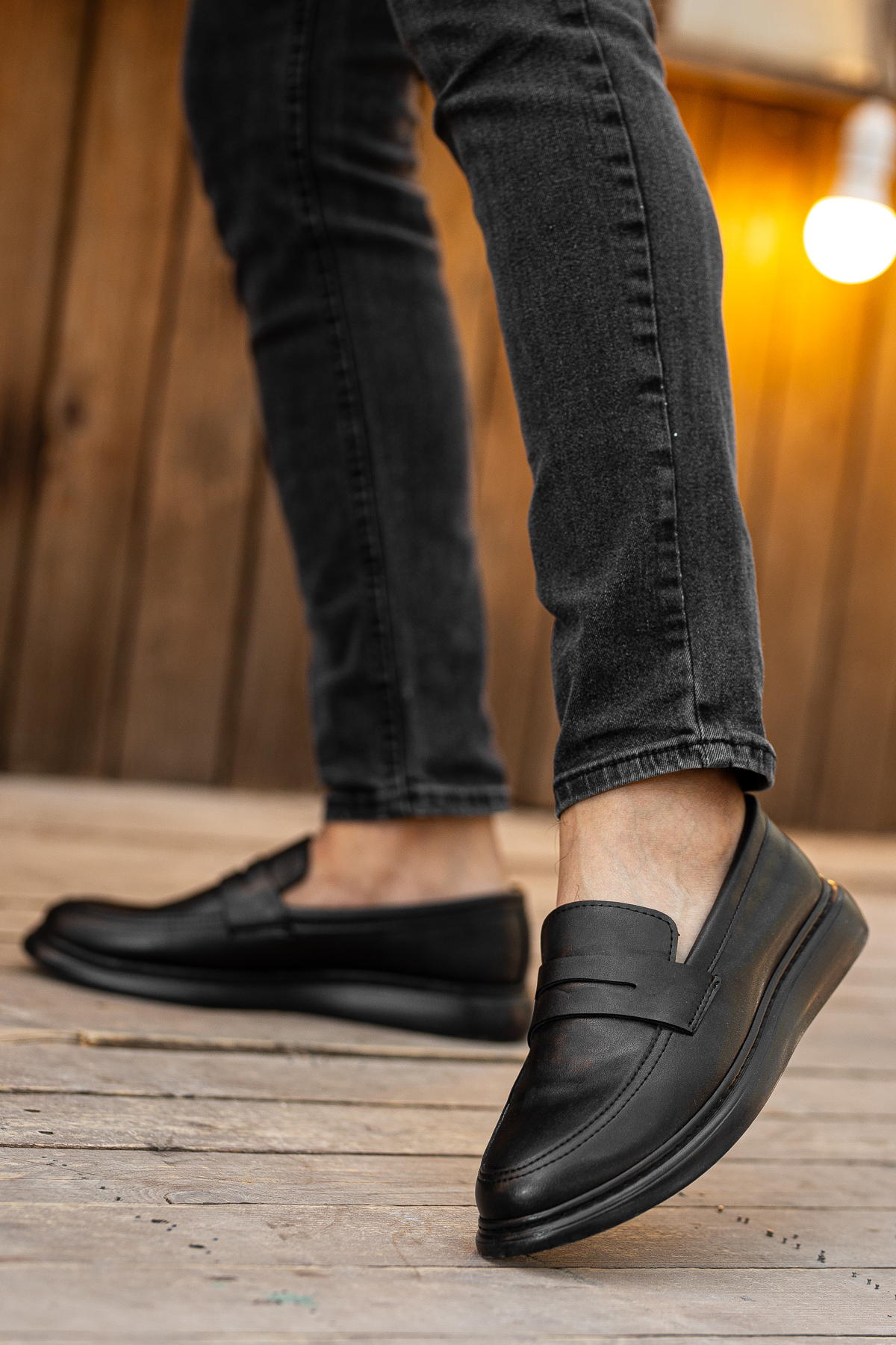 Daxtors  D873 Günlük Ortopedik Erkek Klasik Garantili Ayakkabı - Görsel 4