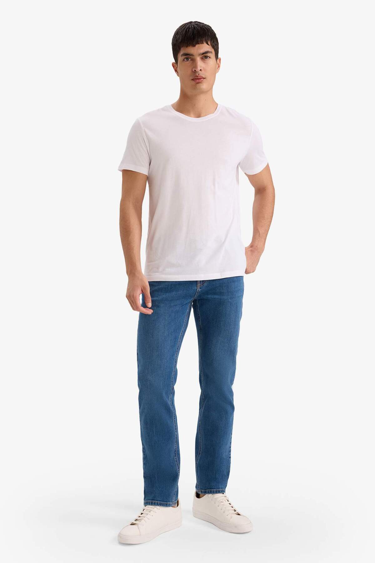 Defacto  Sergio Regular Fit Normal Bel Boru Paça Jean Pantolon A6948AX26SP