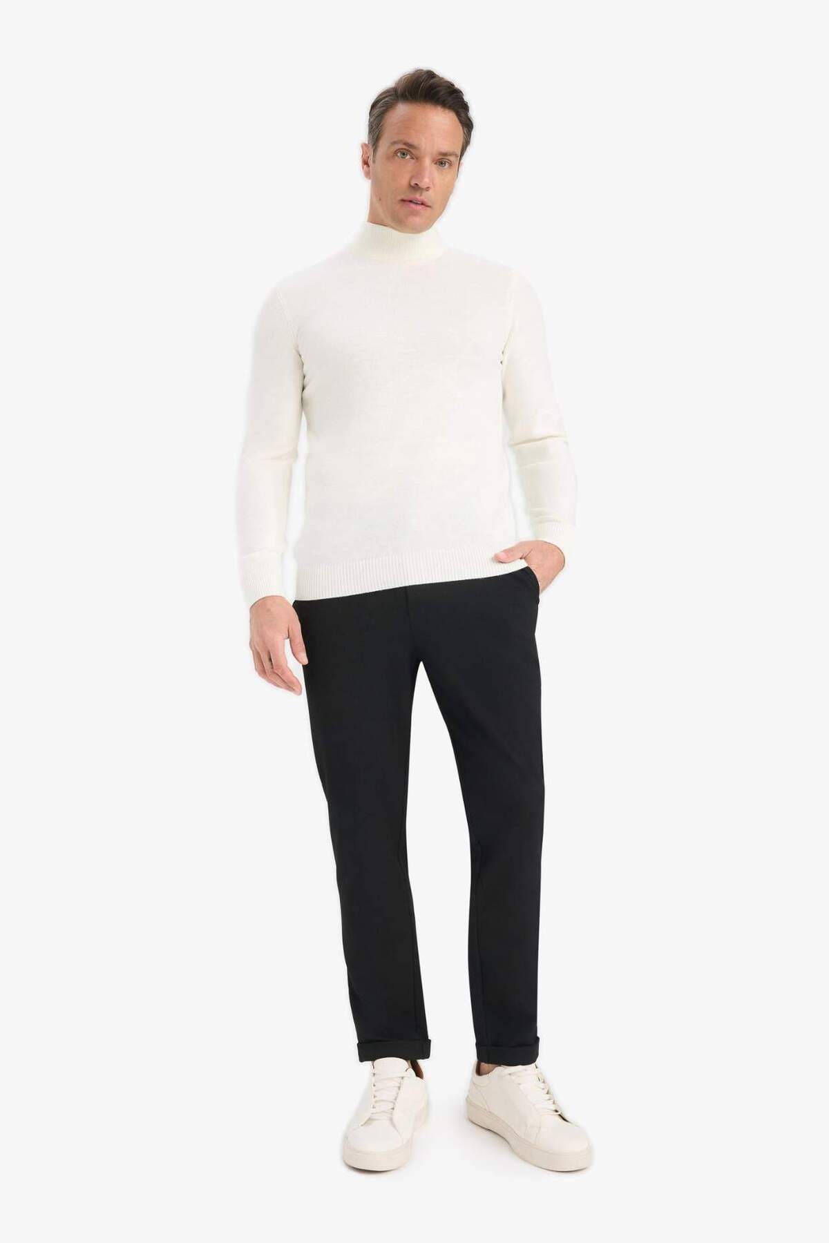 Taılored Fit Double Leg Trousers Y2651AZ25AU