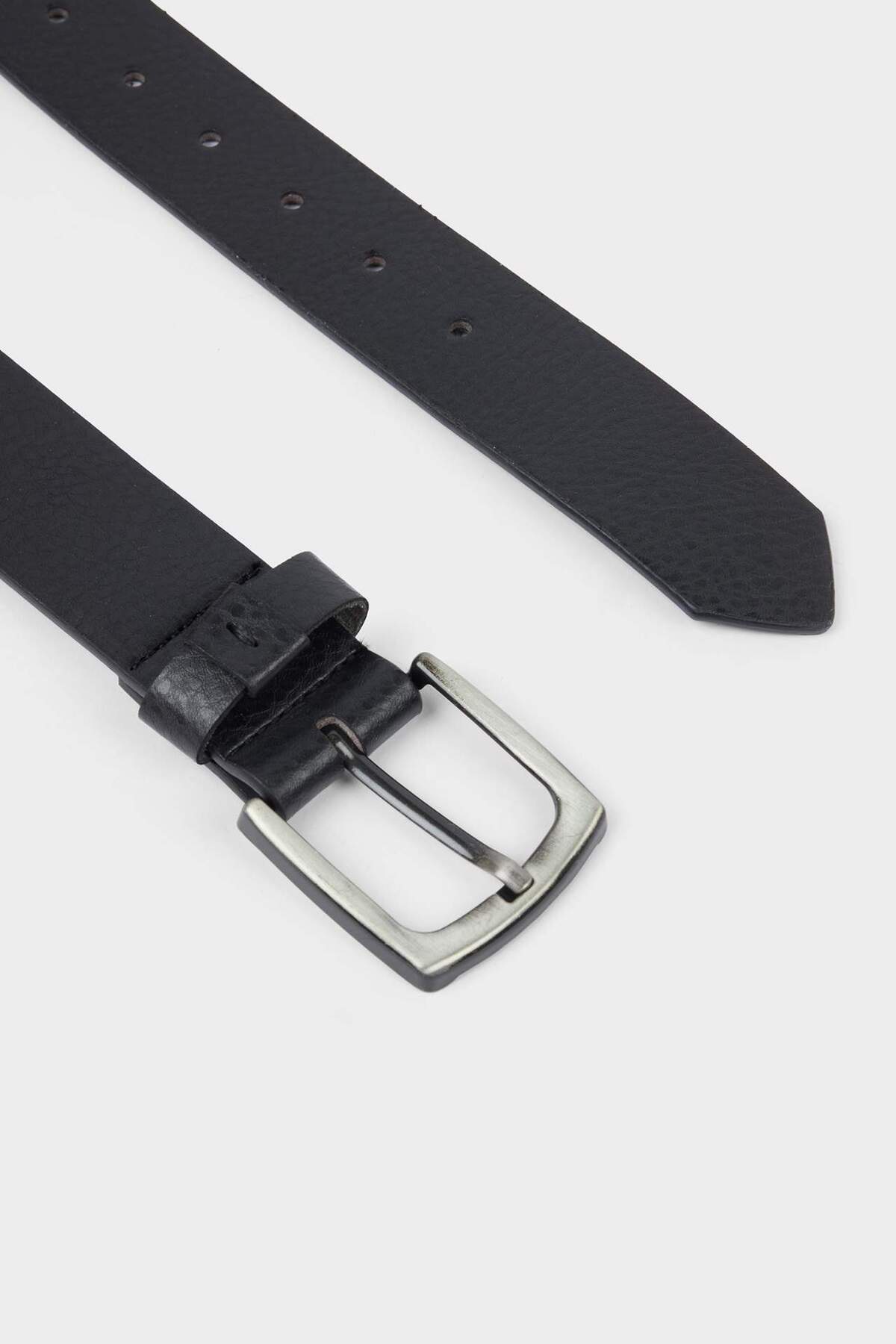 Defacto  Erkek Dikdörtgen Toka Suni Deri Günlük Kemer H0301AXNS - Görsel 3