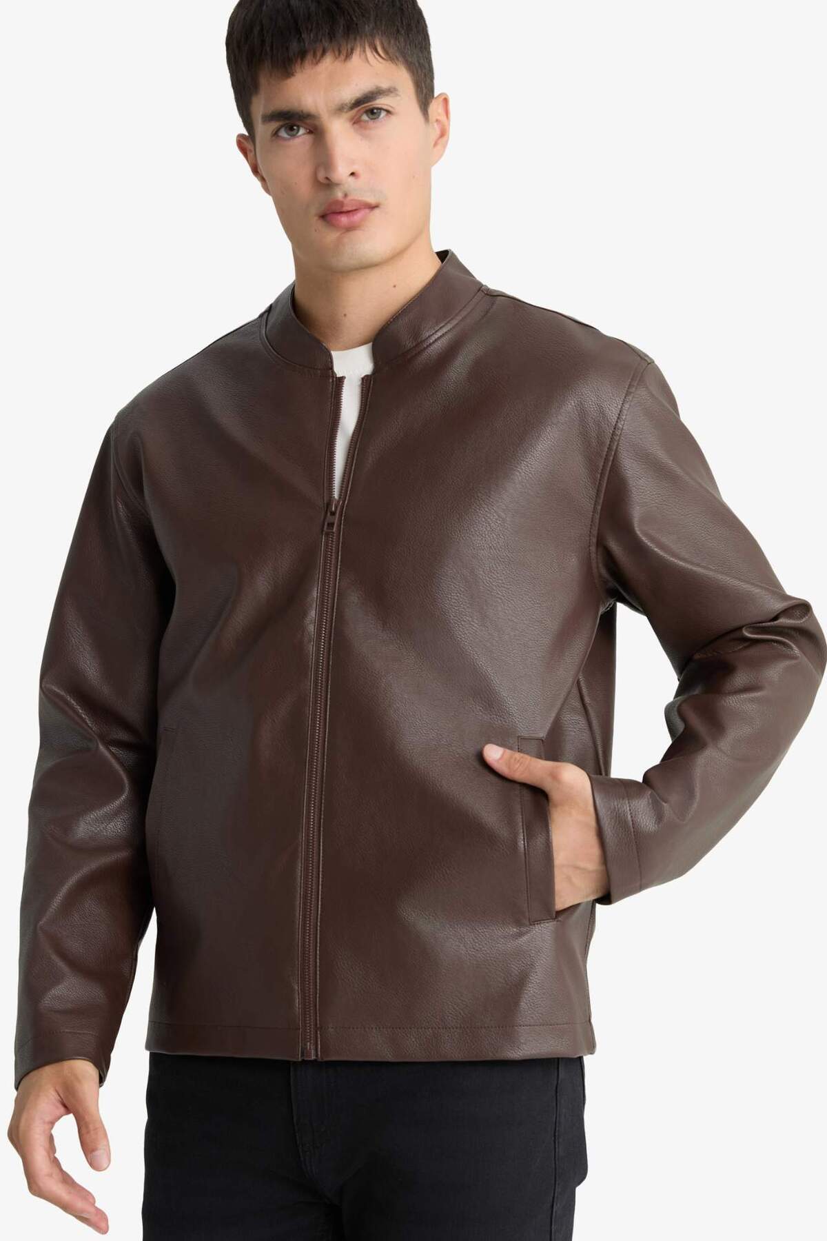 Defacto  Su İtici Slim Fıt Mont D8525AX26SP - Görsel 3