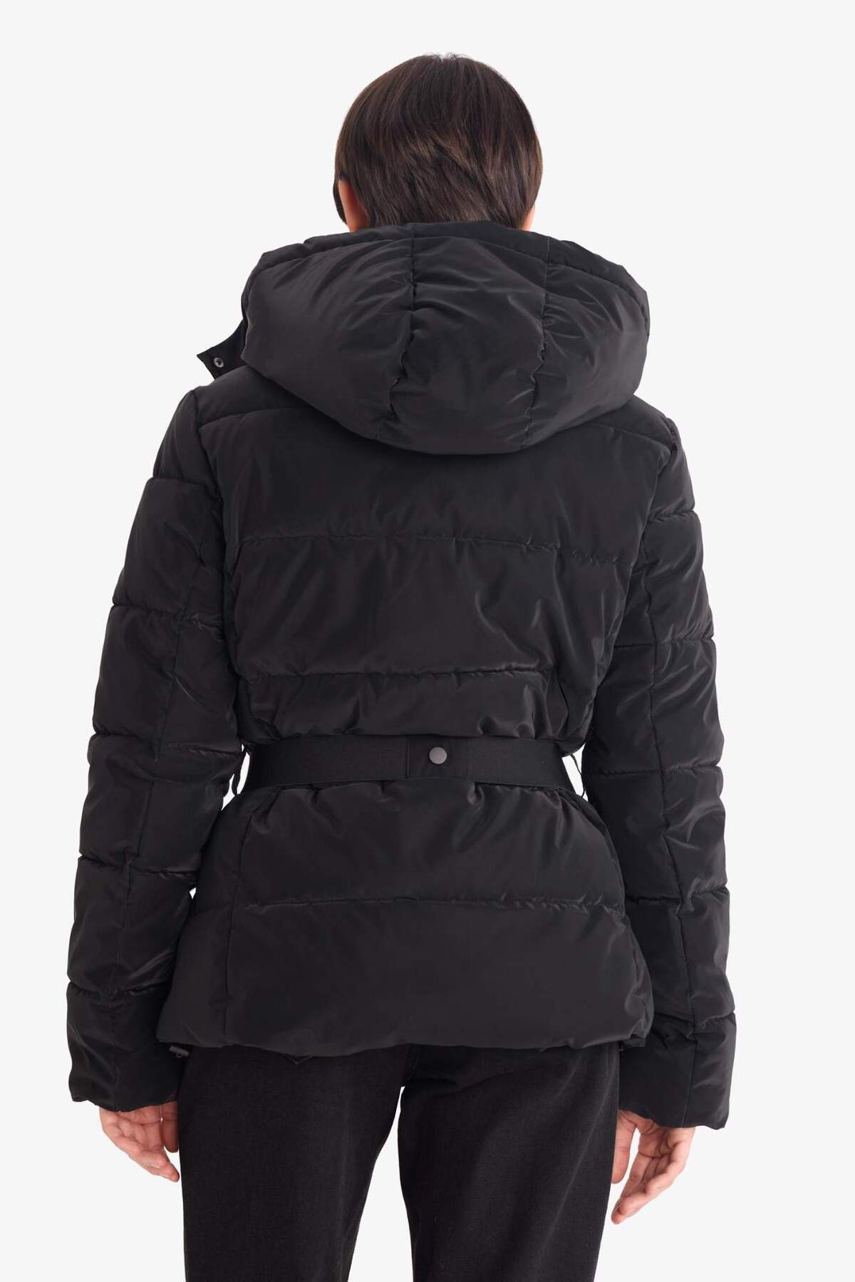 Defacto  Regular Fıt Kapüşonlu Mont F9915AX25WN - Görsel 5