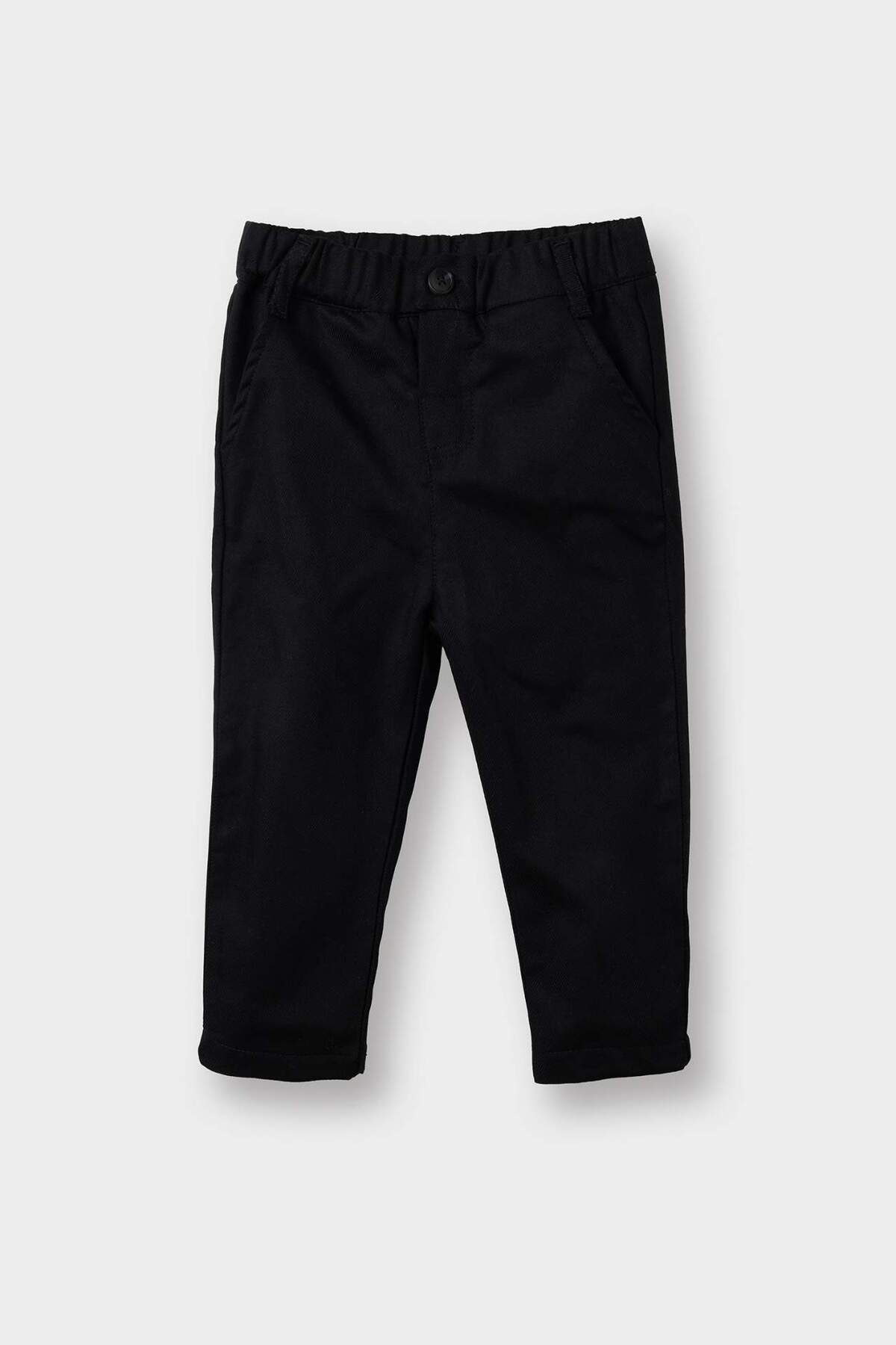 Defacto Yılbaşı Temalı 2'li Takım Desenli Gömlek Pantolon Erkek Bebek G0099A525WN fotoğrafı 2 (önizleme)