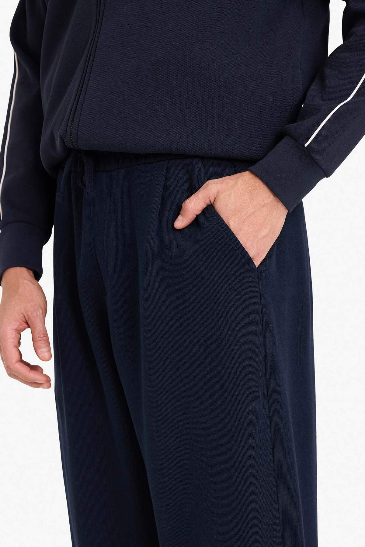 Defacto  Barrel Fit Beli Bağcıklı Eşofman Altı G6683AX25AU - Görsel 4