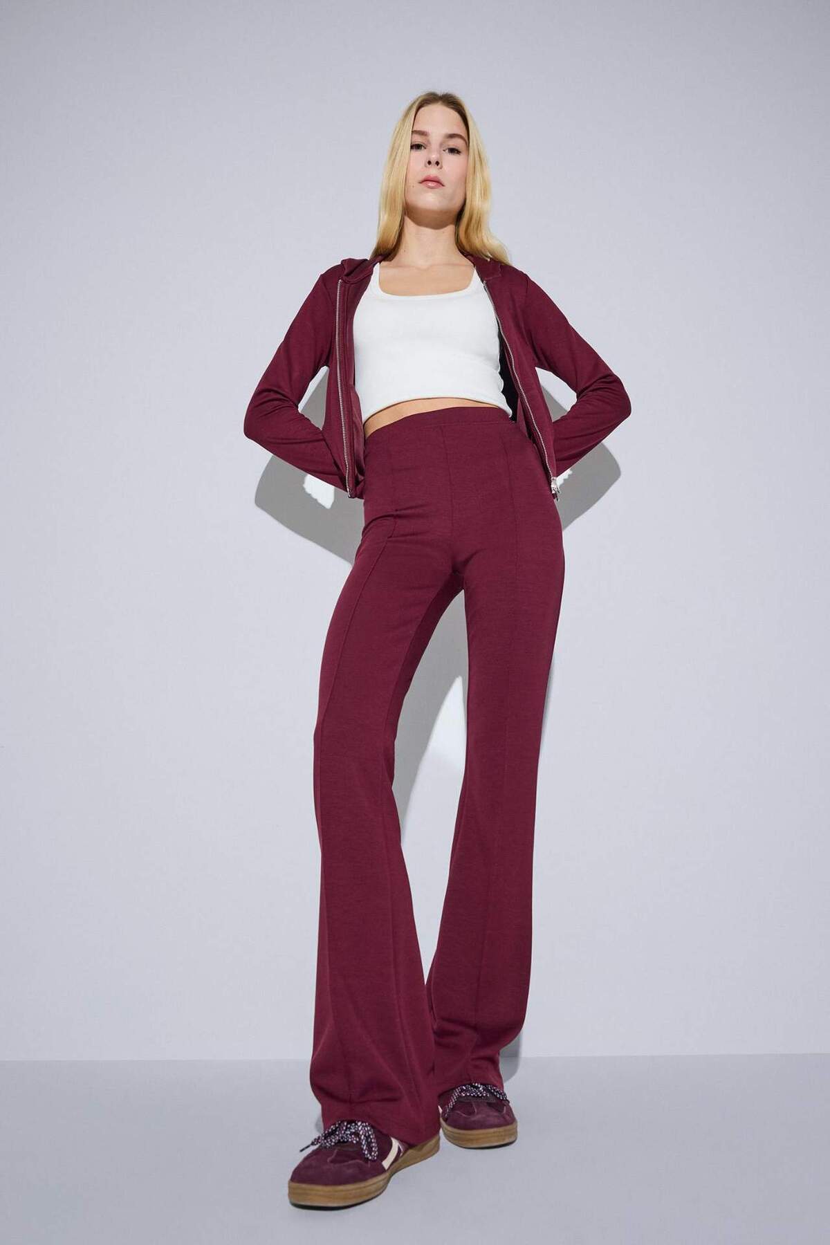 DeFacto Flare Fit Modal Pantolon G3037AX25WN
