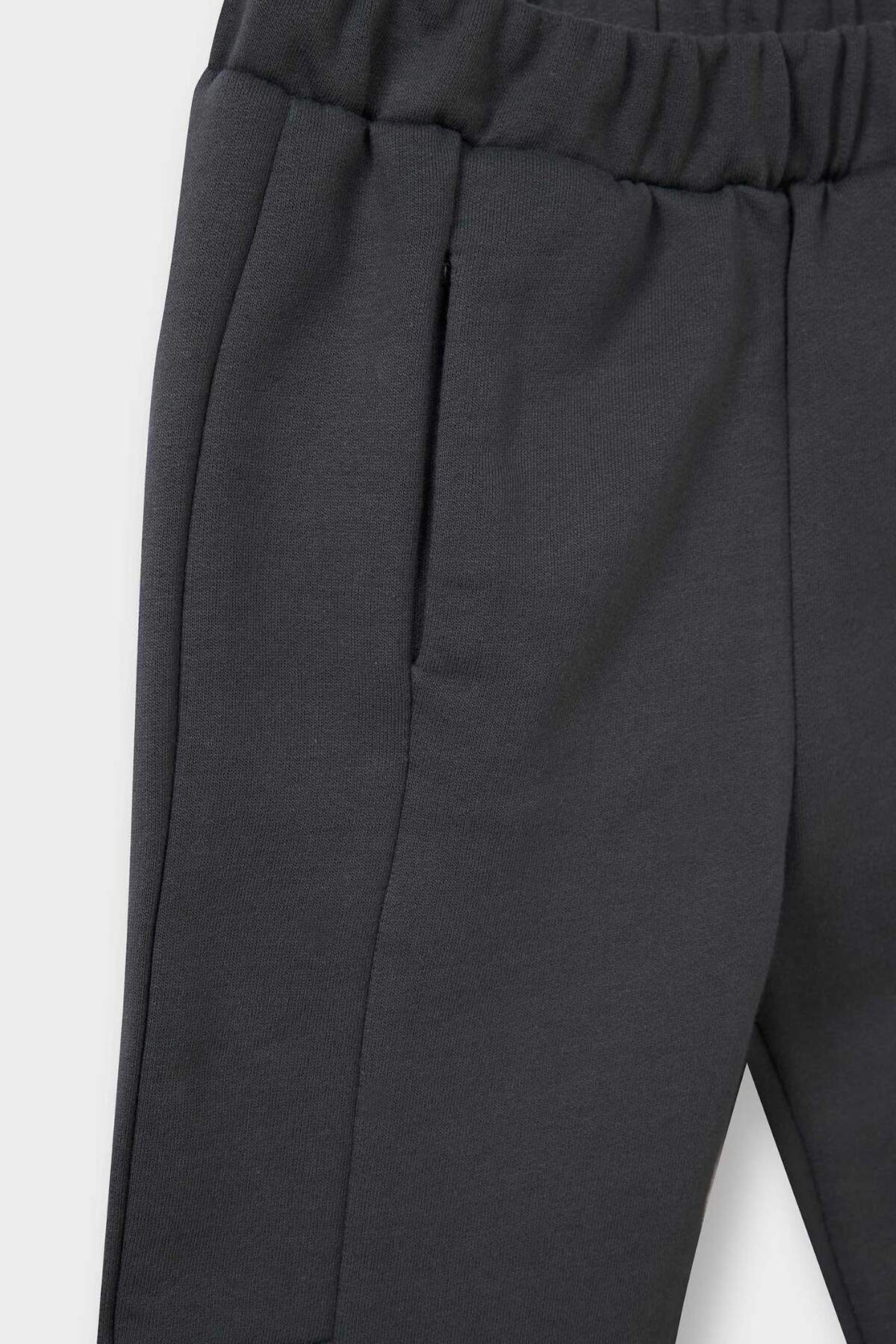 Defacto Beli Lastikli 2'li Eşofman Altı Erkek Bebek G4808A525WN fotoğrafı 3 (önizleme)