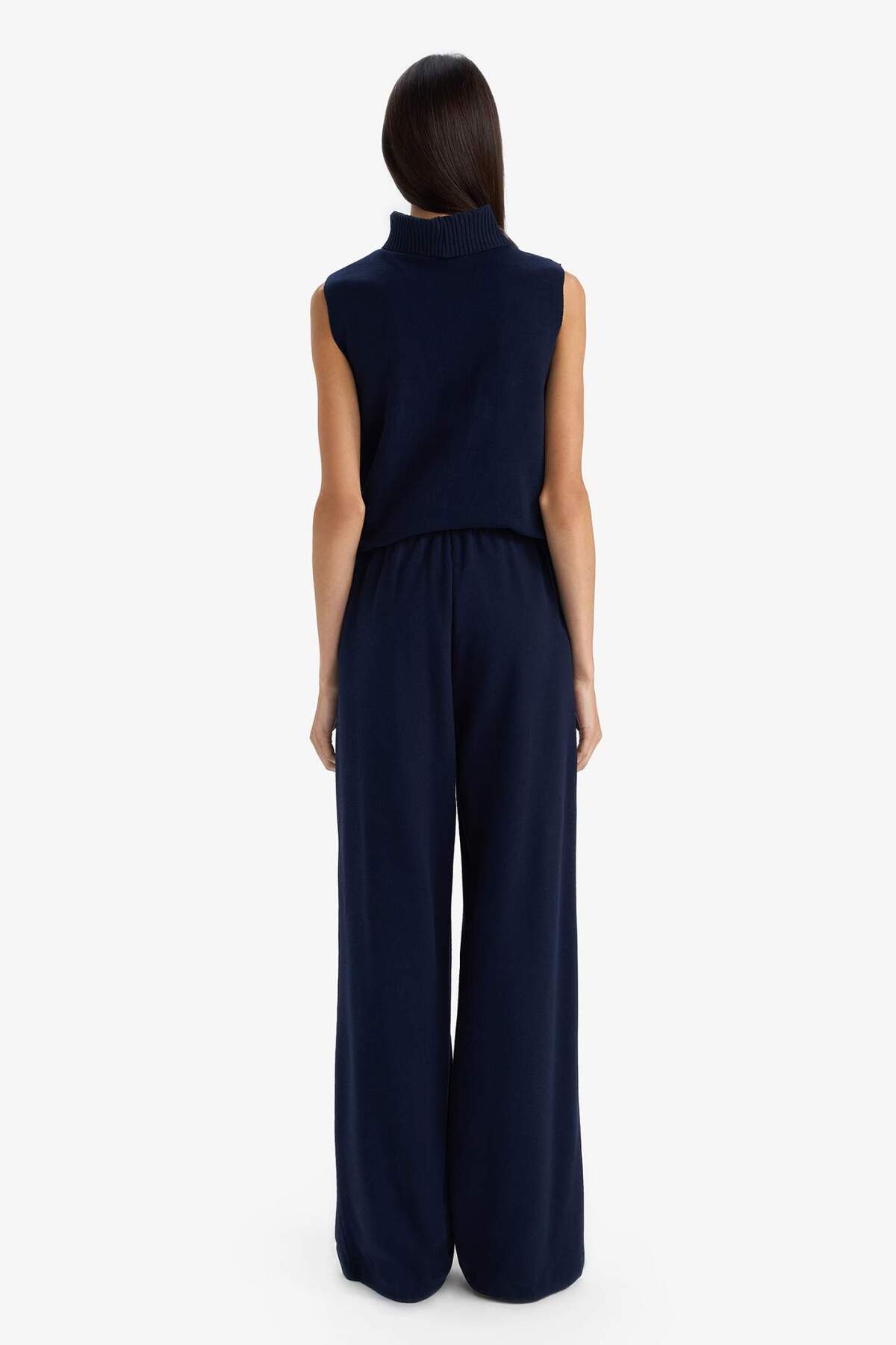 DeFacto Wide Leg Geniş Bol Paça Pantolon G4282AX25WN görsel 5