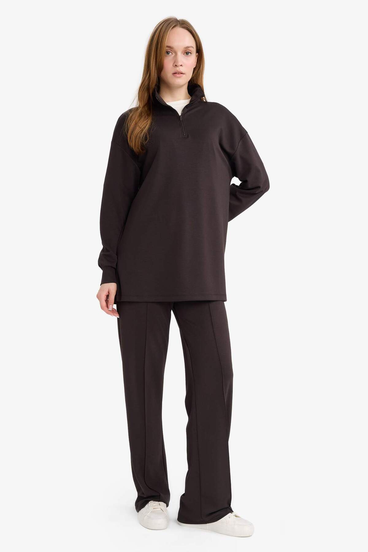 DeFacto Regular Fit Beli Lastikli Pantolon F5118AX25AU görsel 2