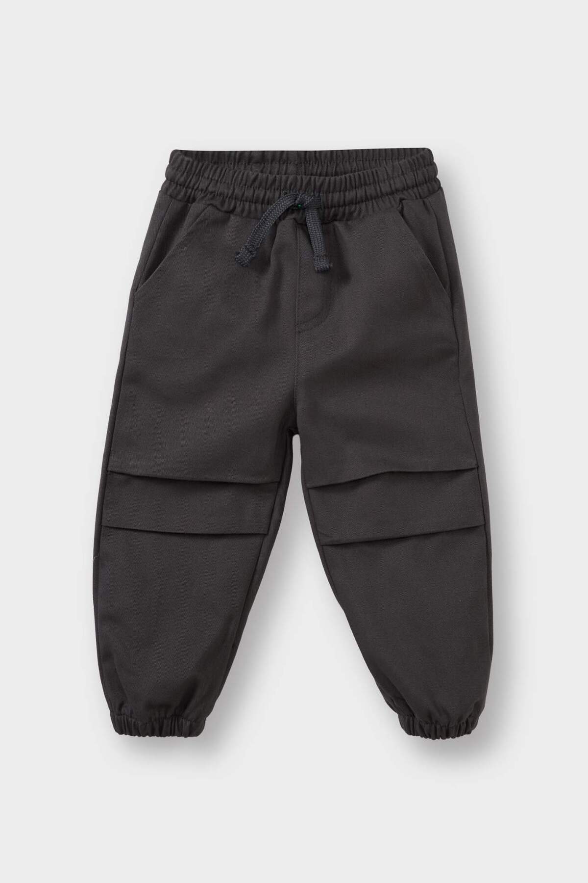 Defacto Erkek Bebek 2'li Takım Kareli Twill Kapüşonlu Gömlek Pantolon G3225A525WN fotoğrafı 2 (önizleme)