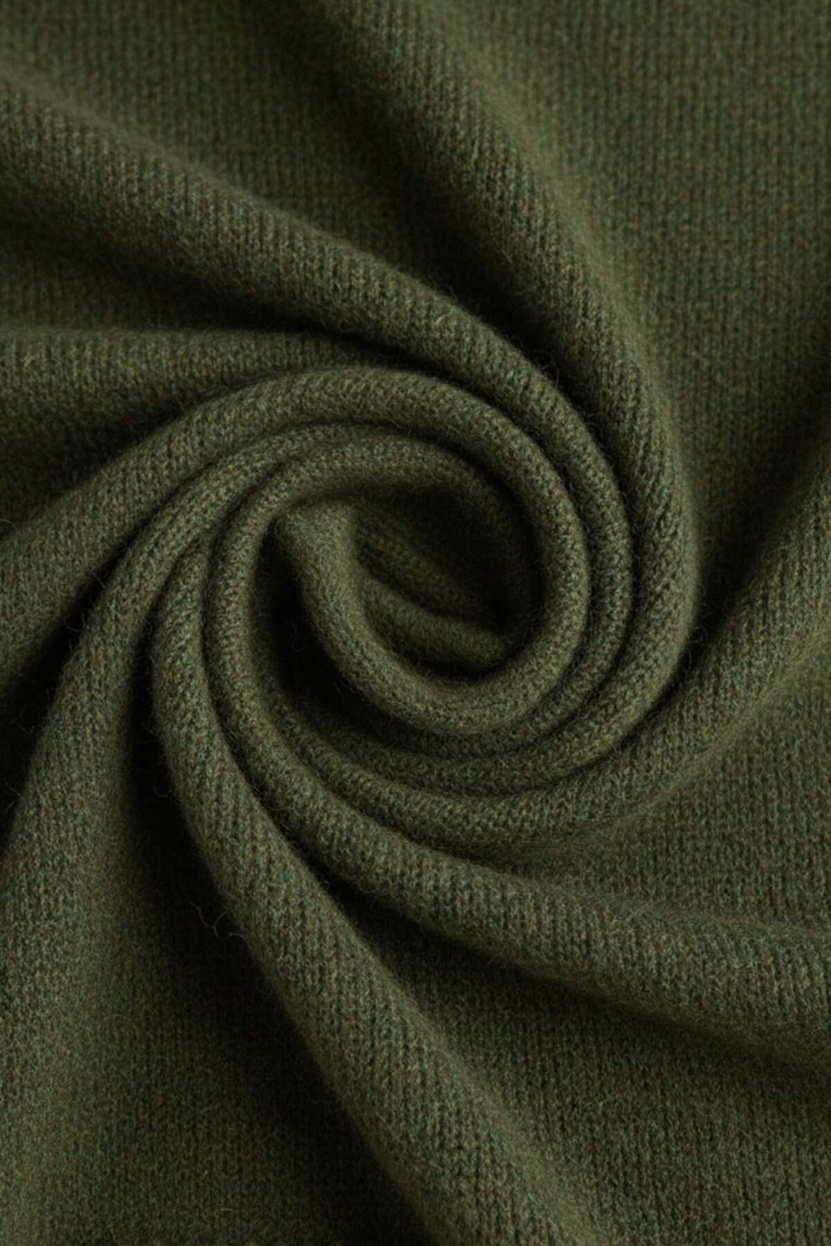 Defacto  Yün Karışımlı Balıkçı Yaka Oversize Fit Triko Kazak F3252AX25WN - Görsel 3