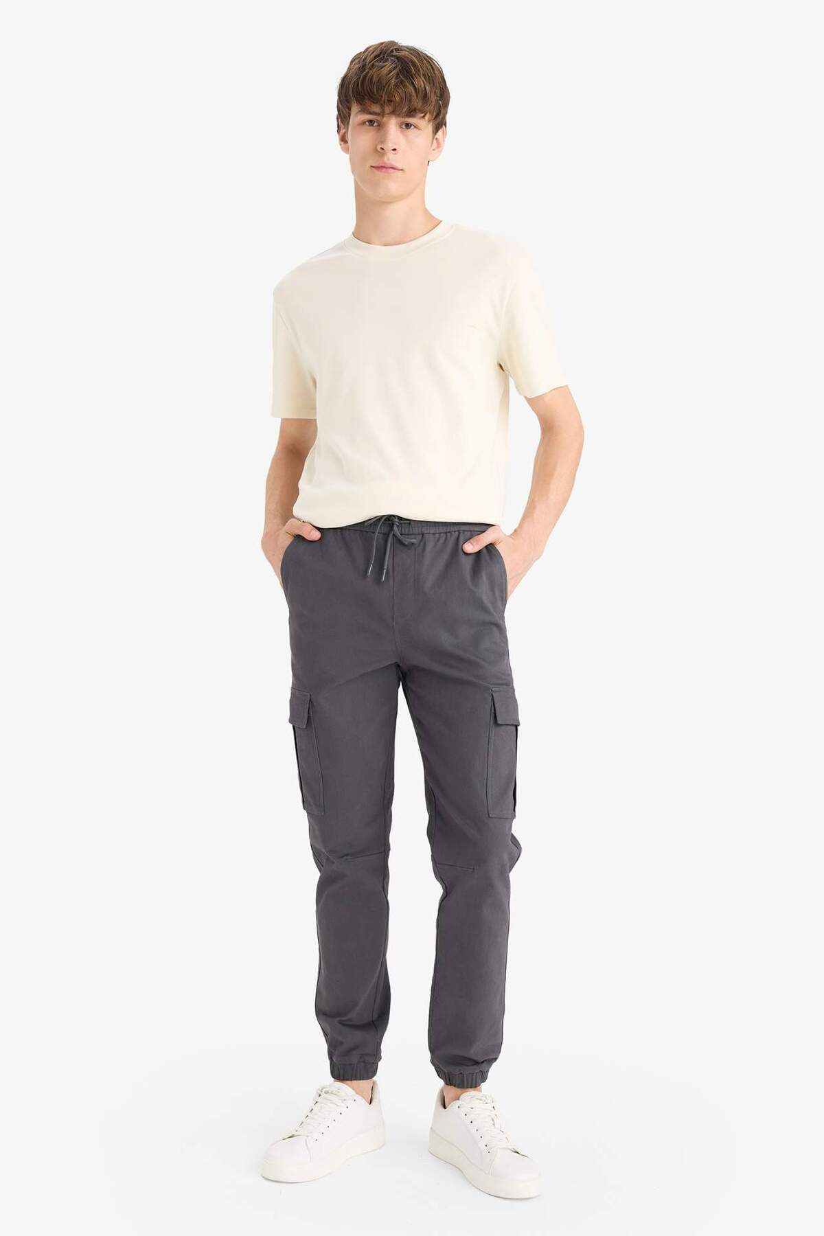 DeFacto Kargo Cepli Jogger Paça Pantolon F2044AX25WN