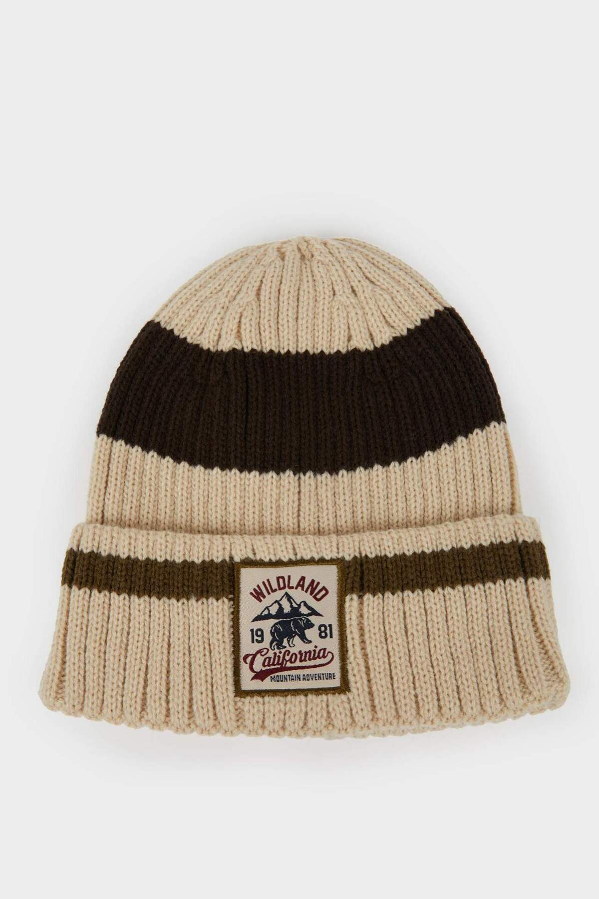 Defacto  Erkek Etiket Baskılı Triko Bere A5057AX25WN - Görsel 3