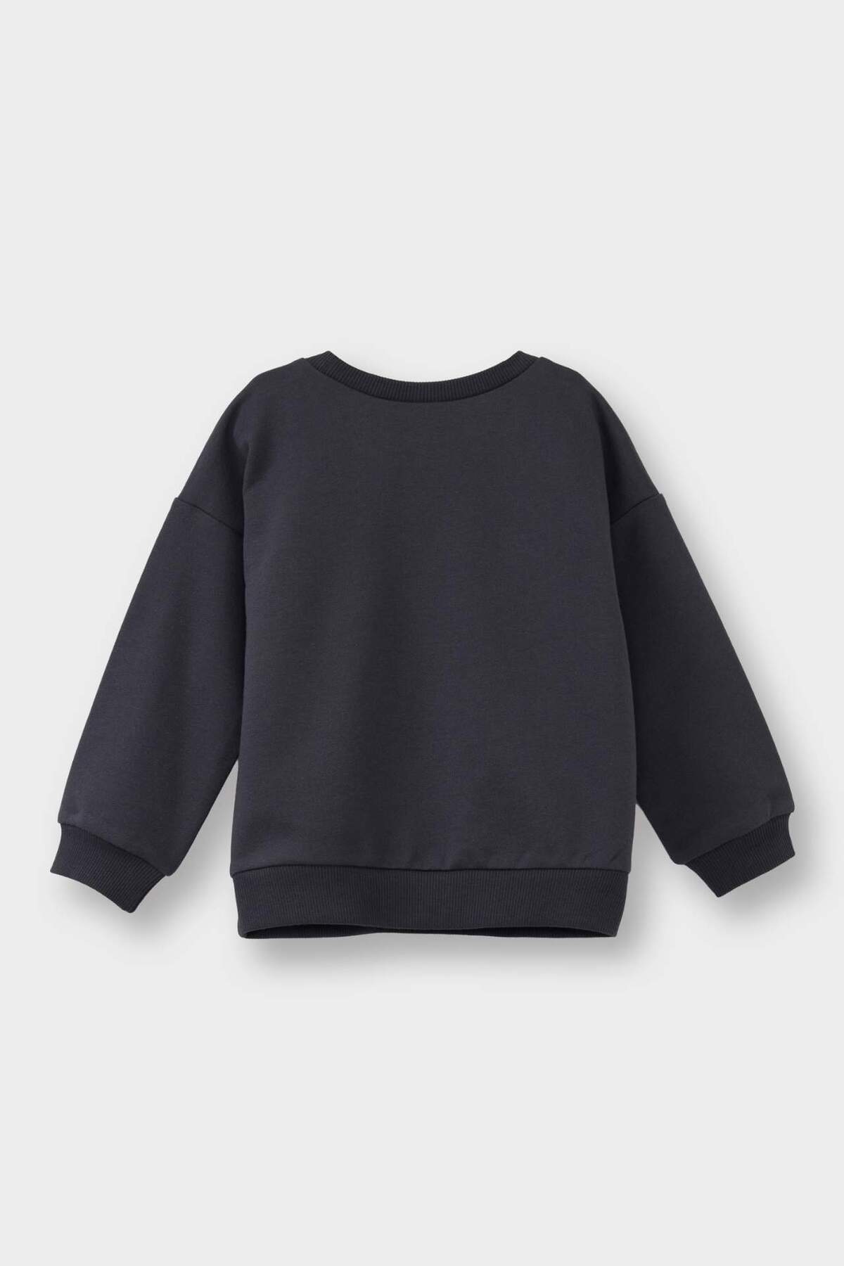 Defacto Disney Lilo & Stitch Bisiklet Yaka Sweatshirt Kız Bebek G0059A525WN fotoğrafı 3 (önizleme)