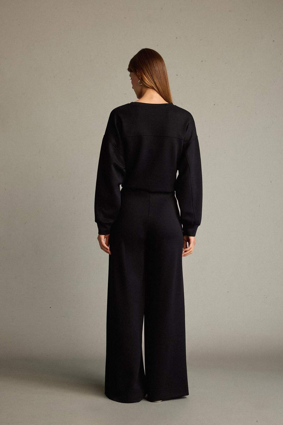 DeFacto Regular Fit Normal Bel Düz Paça Modal Pantolon G2911AX25AU görsel 7