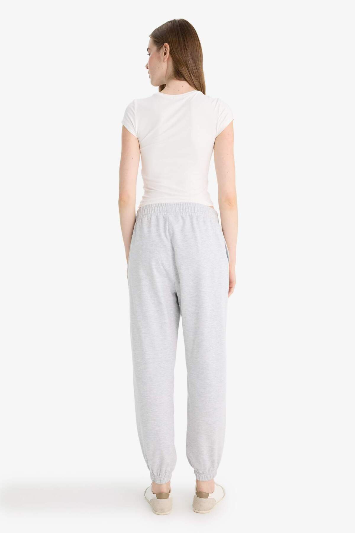 Defacto  Beli Lastikli Jogger Eşofman Altı X5391AZ25WN - Görsel 6