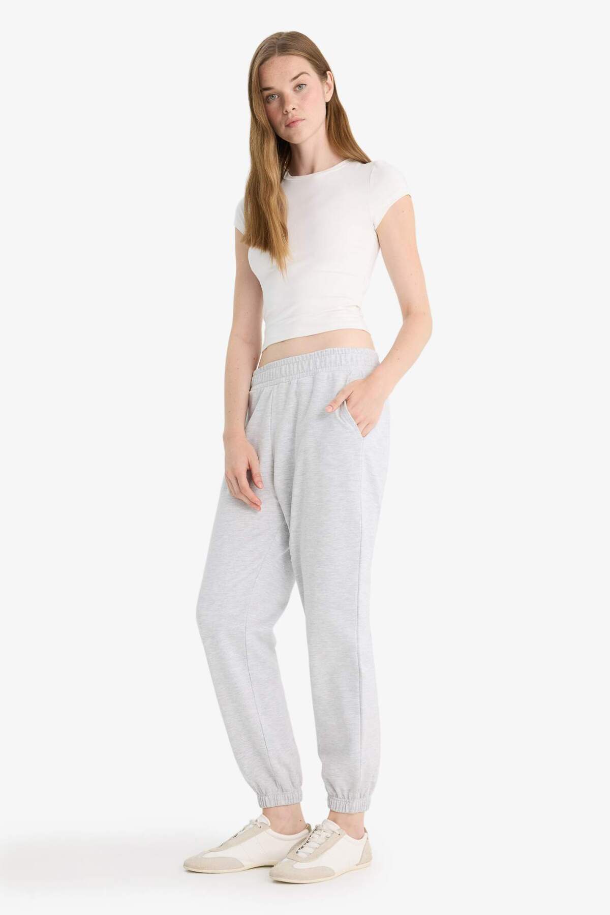 Defacto  Beli Lastikli Jogger Eşofman Altı X5391AZ25WN