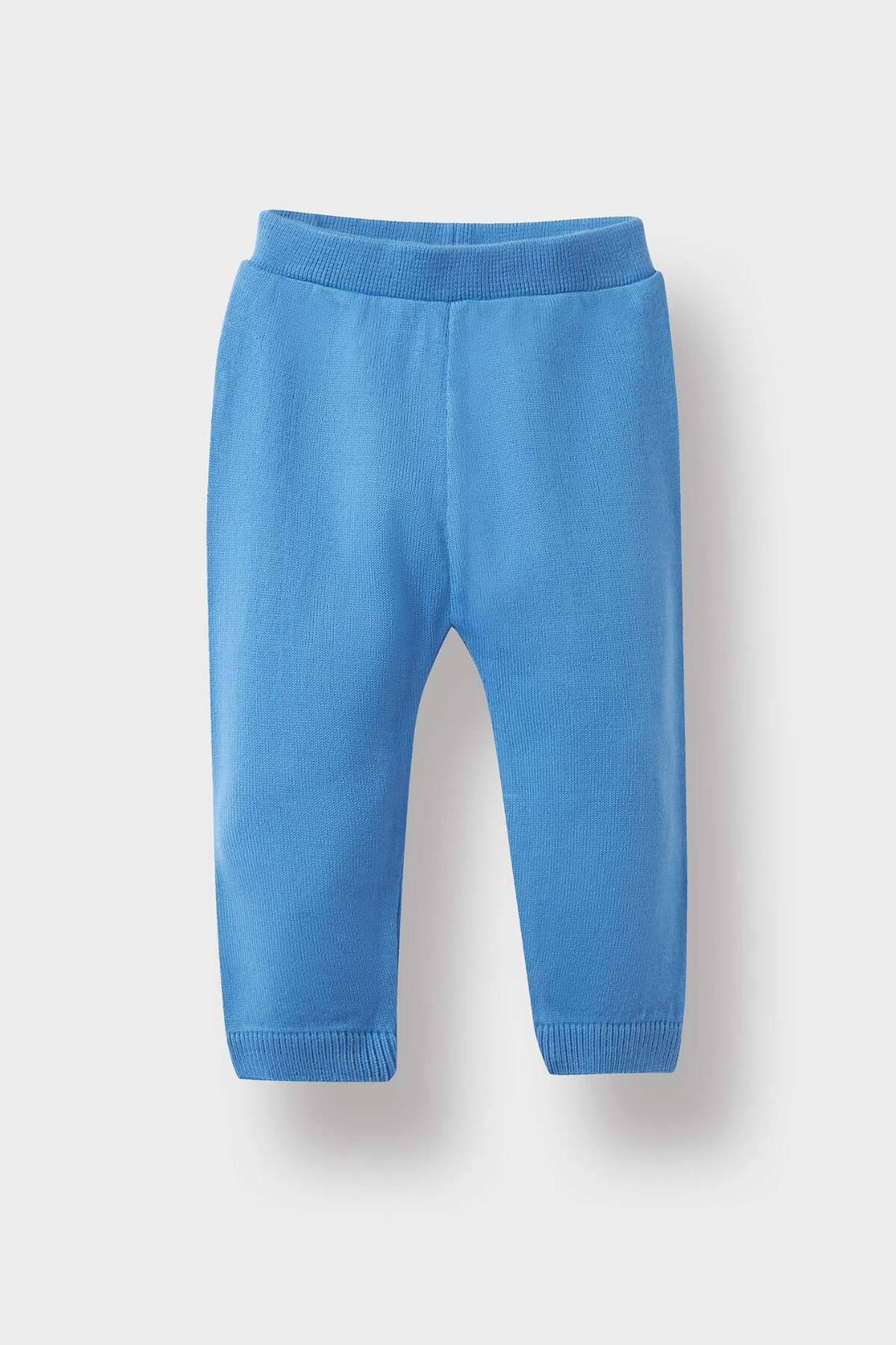 Defacto 2'li Takım Çizgili Triko Kazak Eşofman Altı Erkek Bebek F3231A525WN fotoğrafı 2 (önizleme)