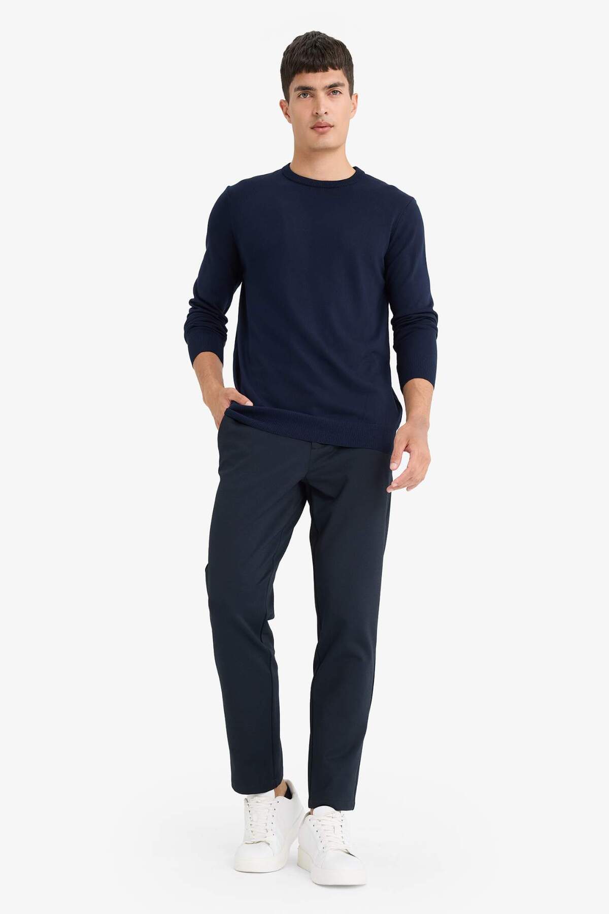 Defacto  Erkek Kazak A5268AX/NV64 NAVY - Görsel 2