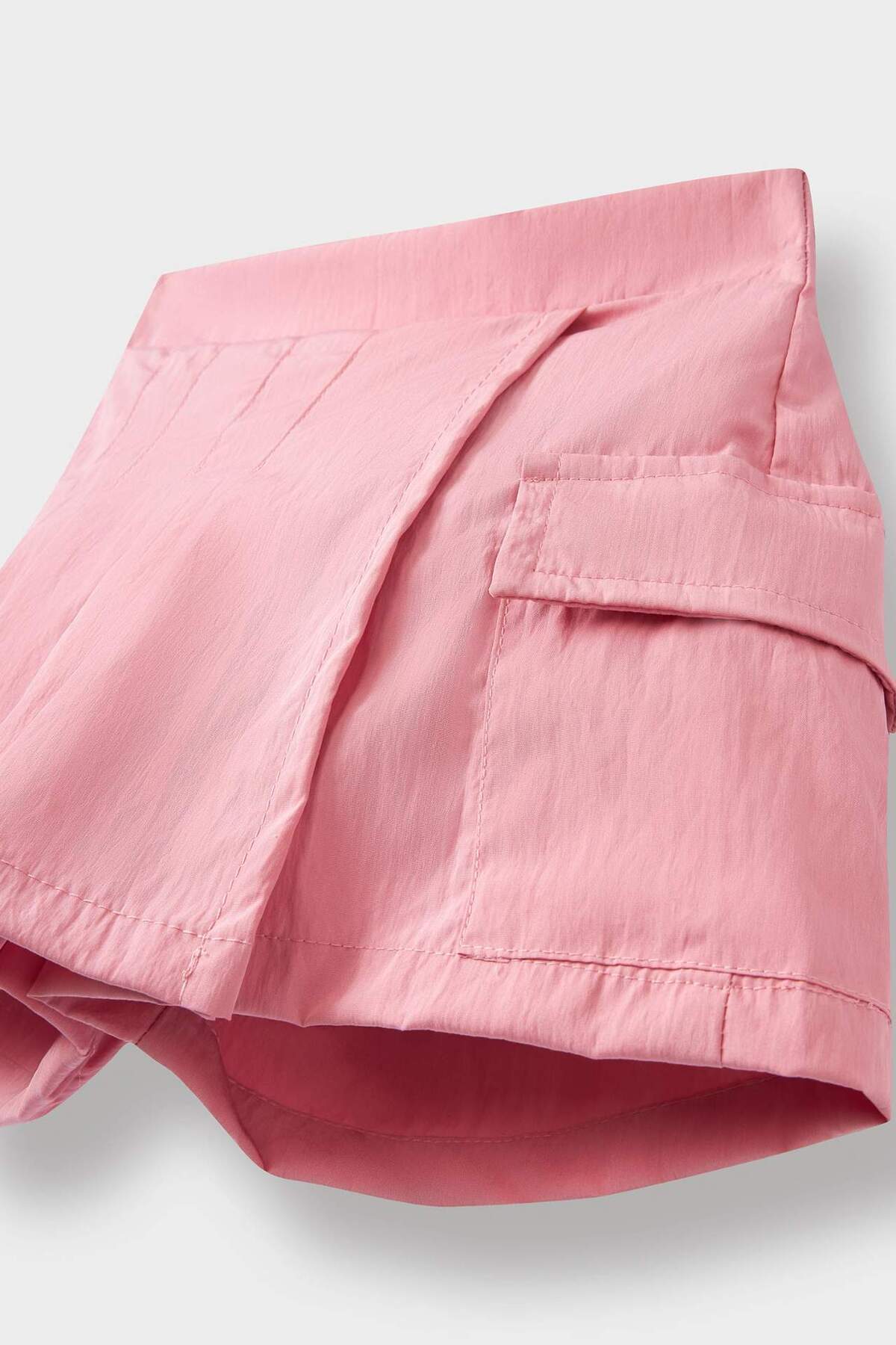 Defacto Paraşüt Şort Etek Kız Bebek F8290A525SM fotoğrafı 2 (önizleme)