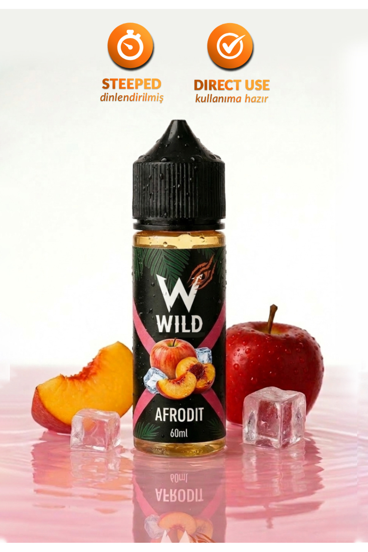 WILD Afrodit 60ml Premium Aroma - Dinlendirilmiş Hazır Mix Aroma