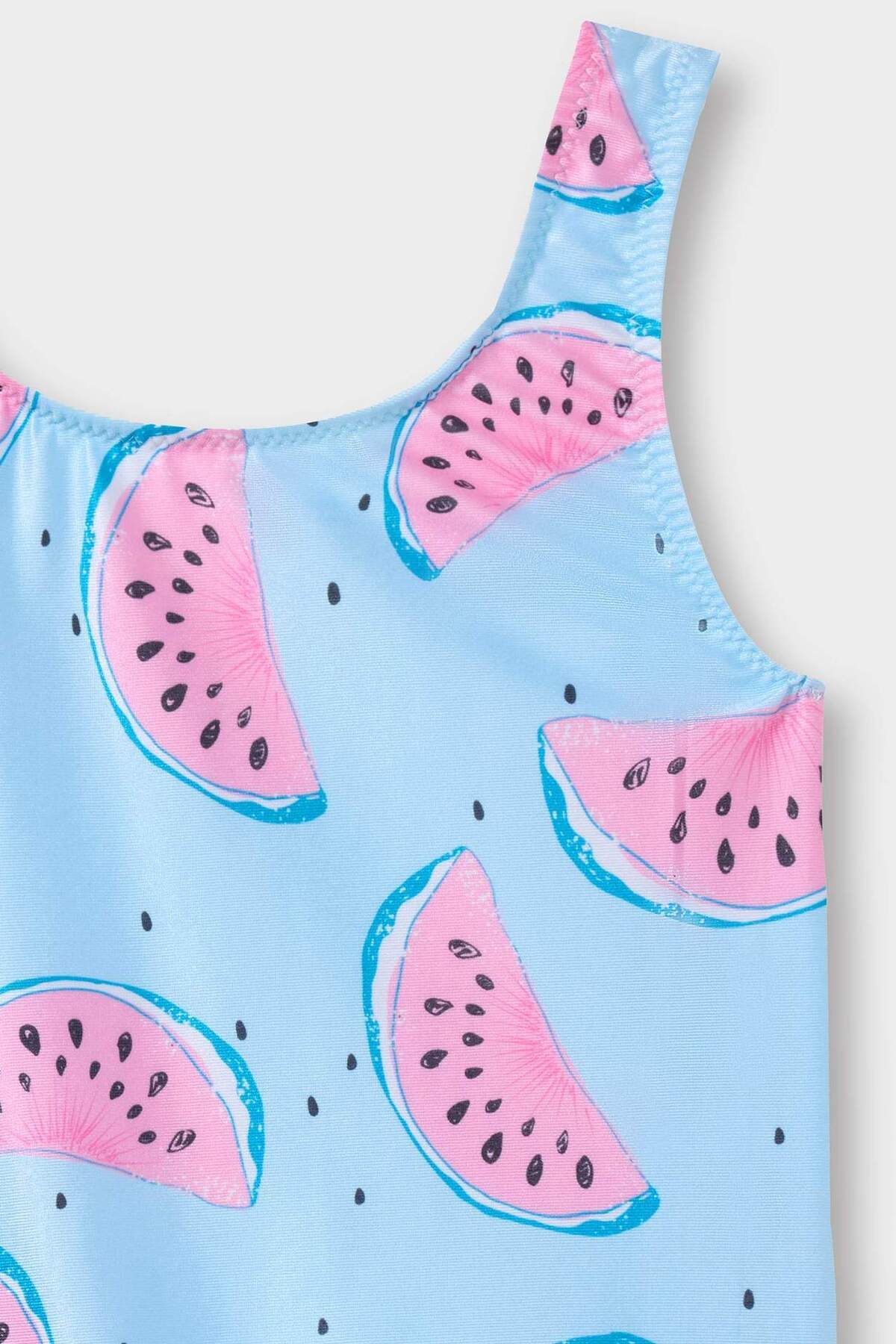 Defacto Karpuz Desenli Mayo Kız Bebek C0788A525SM fotoğrafı 2 (önizleme)