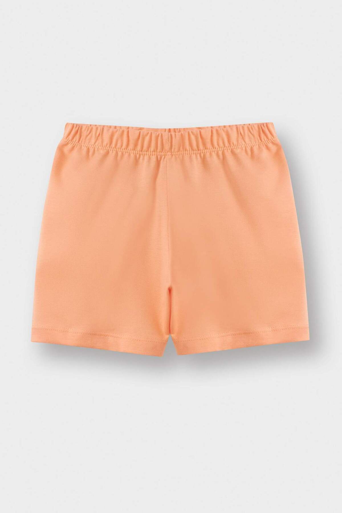Defacto %100 Pamuklu Yıldız Desenli Beli Lastikli 4lü Pijama Takımı Kız Bebek E1555A525HS fotoğrafı 4 (önizleme)