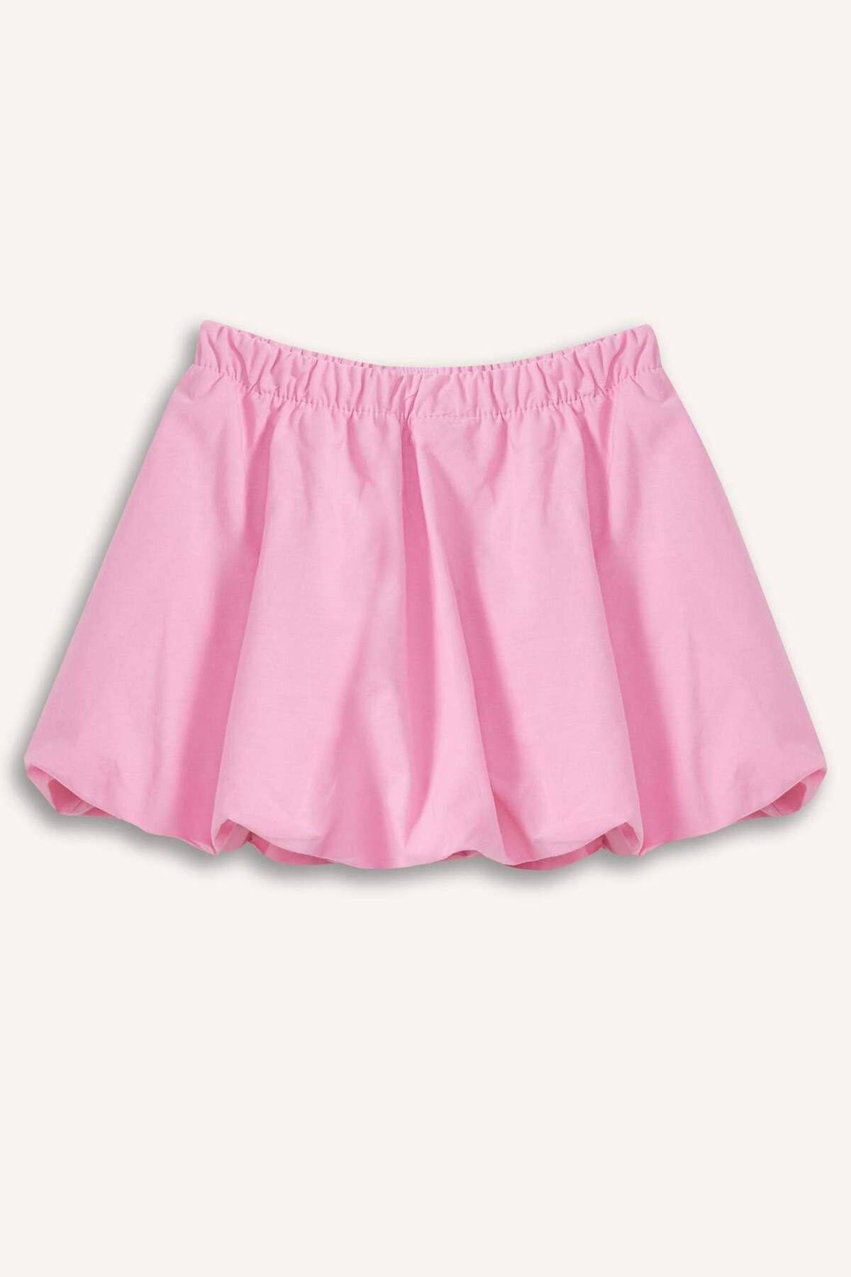 Defacto Beli Lastikli Poplin Etek Kız Bebek F5797A525SM fotoğrafı 7 (önizleme)