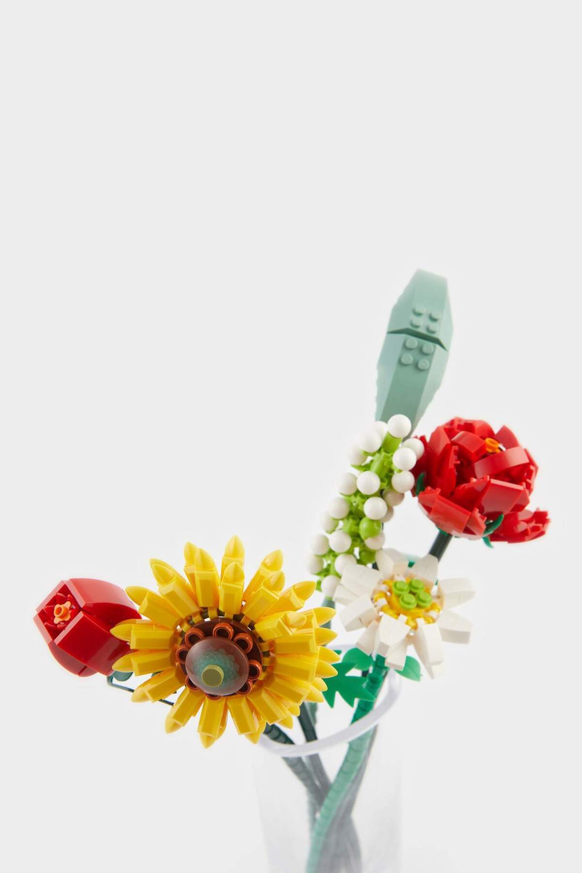 Defacto Ayçiçeği Gül ve Papatya Buketi Blok Set F2537AXNS fotoğrafı 3 (önizleme)