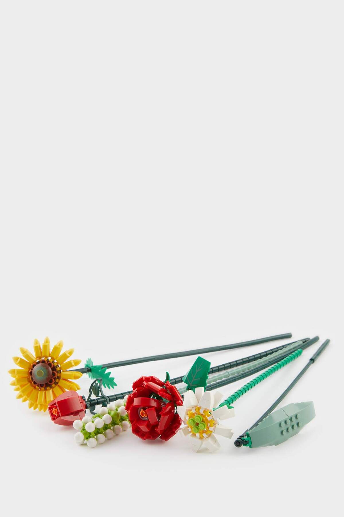 Defacto Ayçiçeği Gül ve Papatya Buketi Blok Set F2537AXNS fotoğrafı 5 (önizleme)