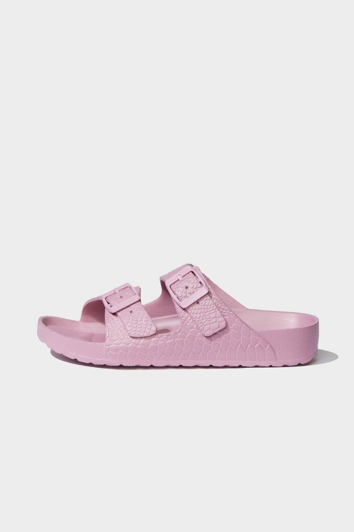 Women's slippers from Eva with flat sole D8936AX25SM